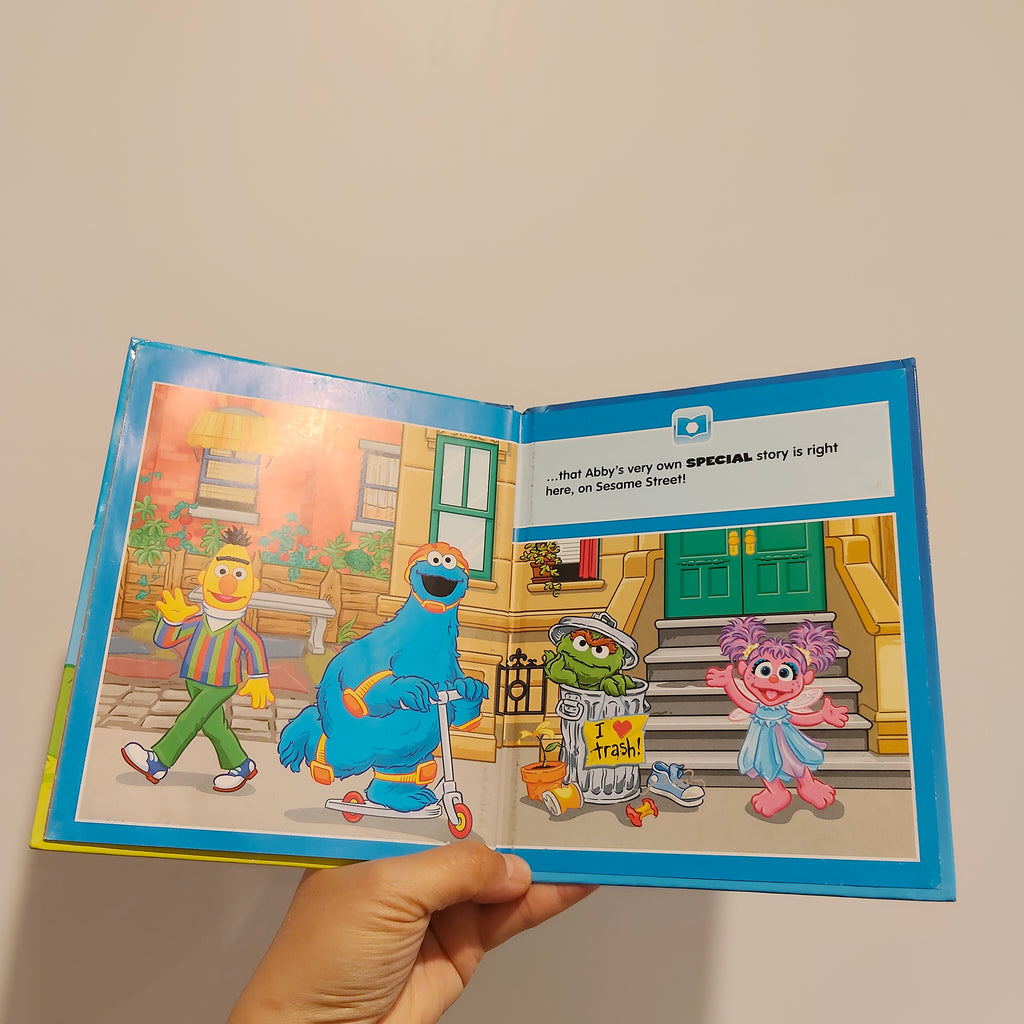 Sesame Street "An Abby Tale" Hardcover Book