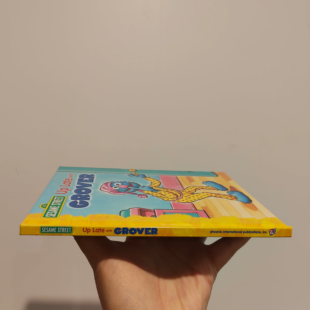 Sesame Street "Up Late Grover" Hardcover Book