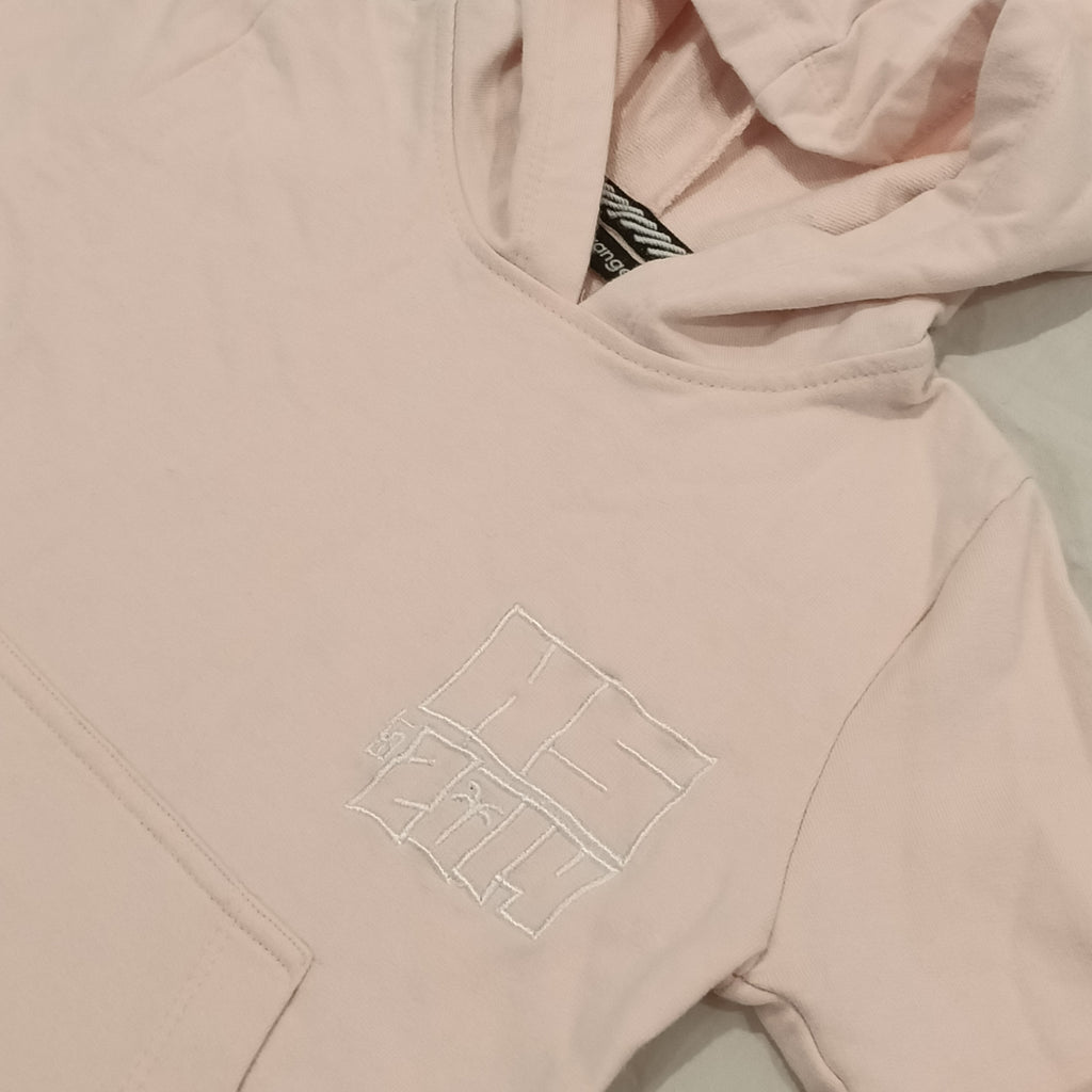 HELLO STRANGER hoodie size 2yrs pink
