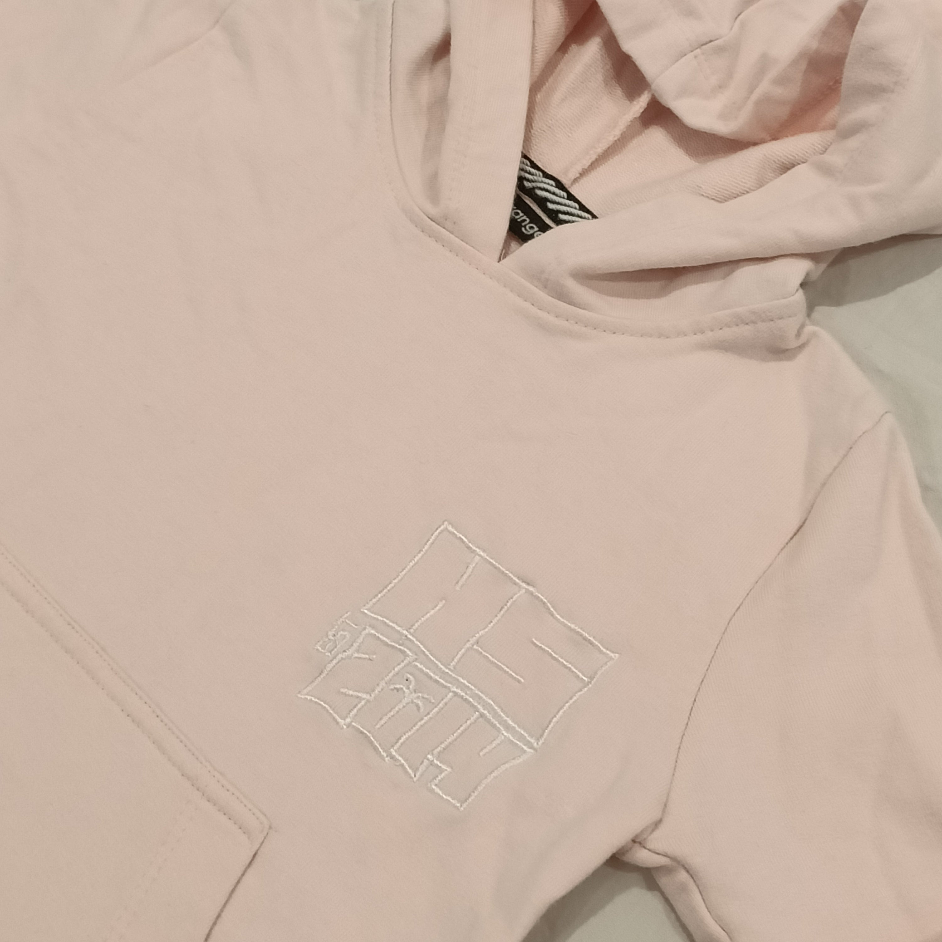 HELLO STRANGER hoodie size 2yrs pink