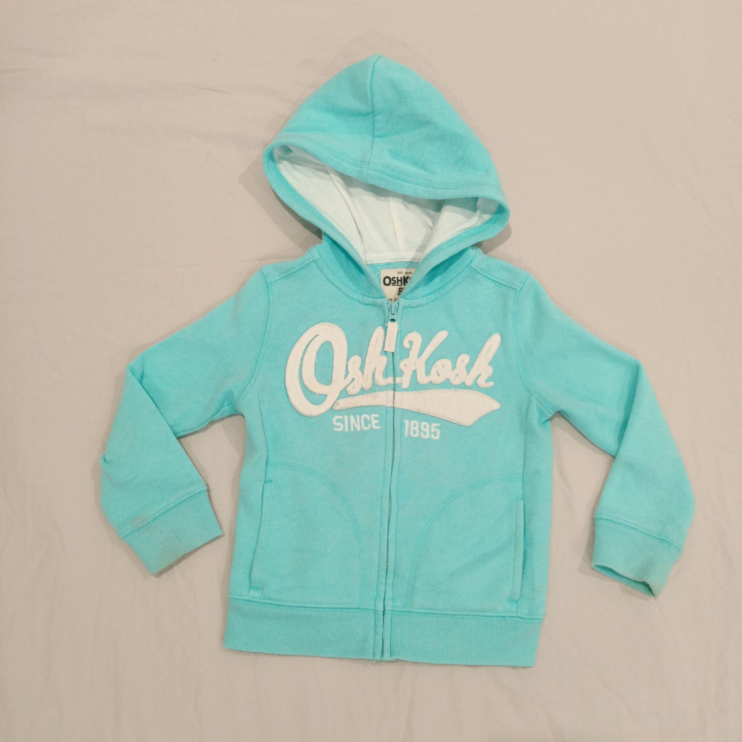 OSHKOSH zip hoodie size 3yrs unisex