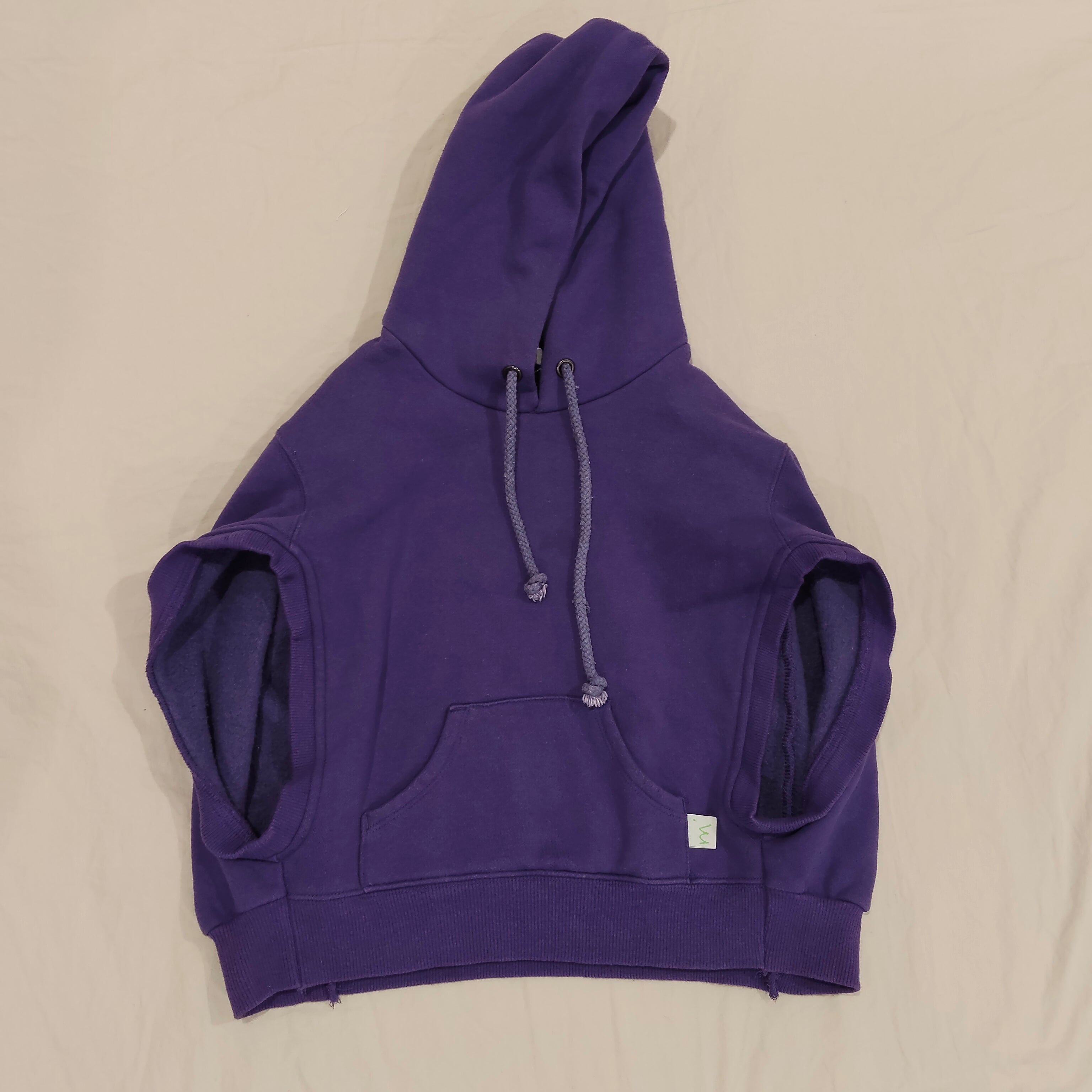 MINTI sleeveless hoodie size 4yrs girls purple