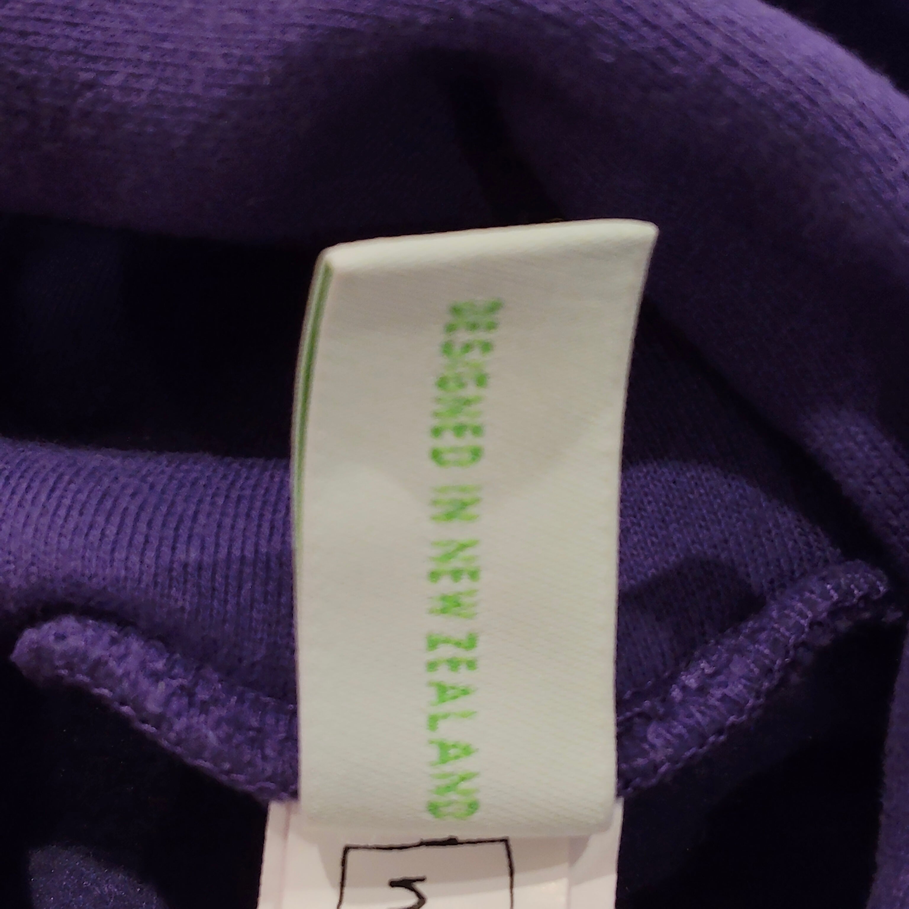 MINTI sleeveless hoodie size 4yrs girls purple