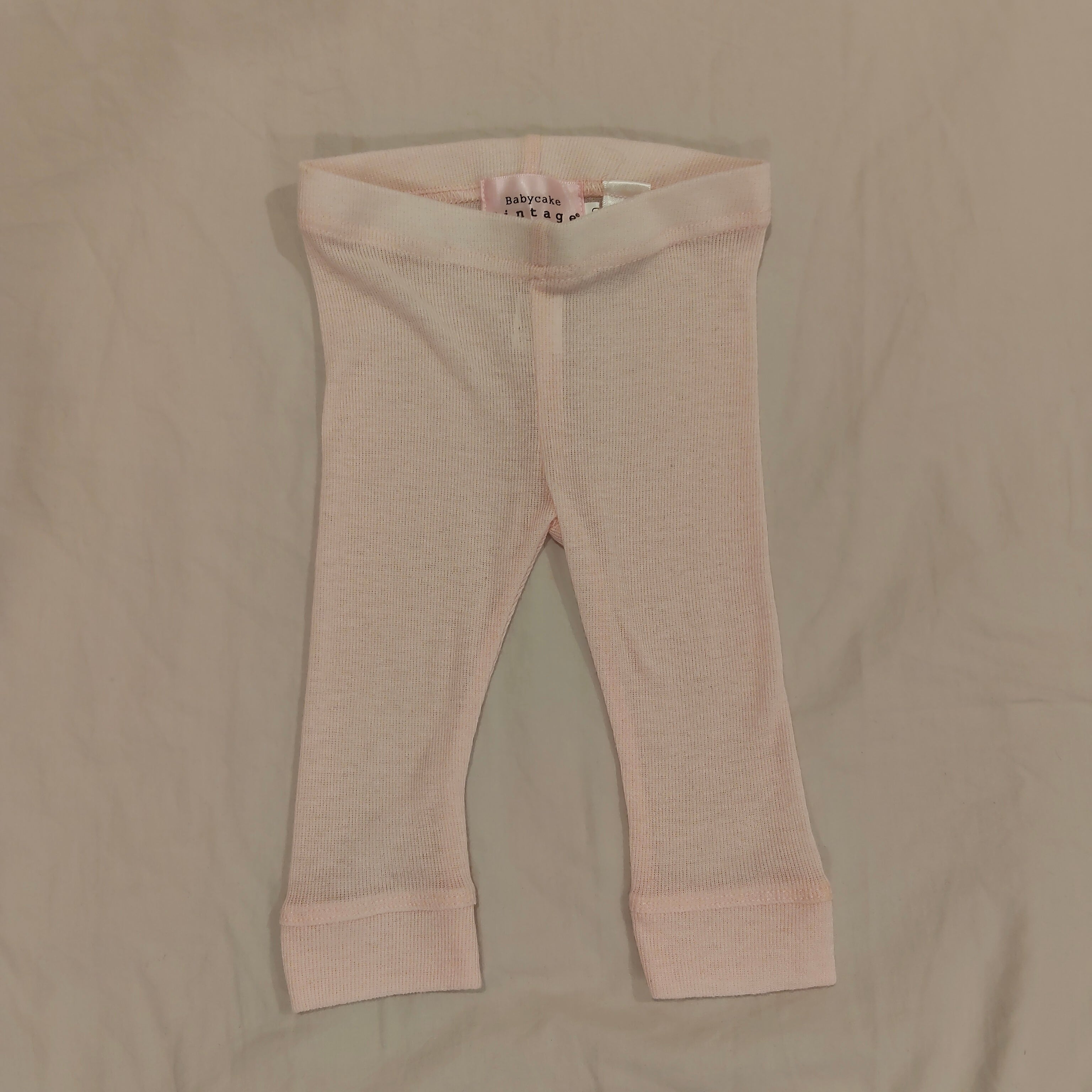Babycake Vintage leggings size 3m baby girls