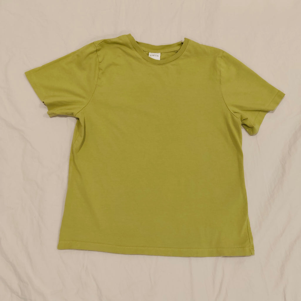 KOWTOW classic tee size S womens Deep Citrus Organic Cotton