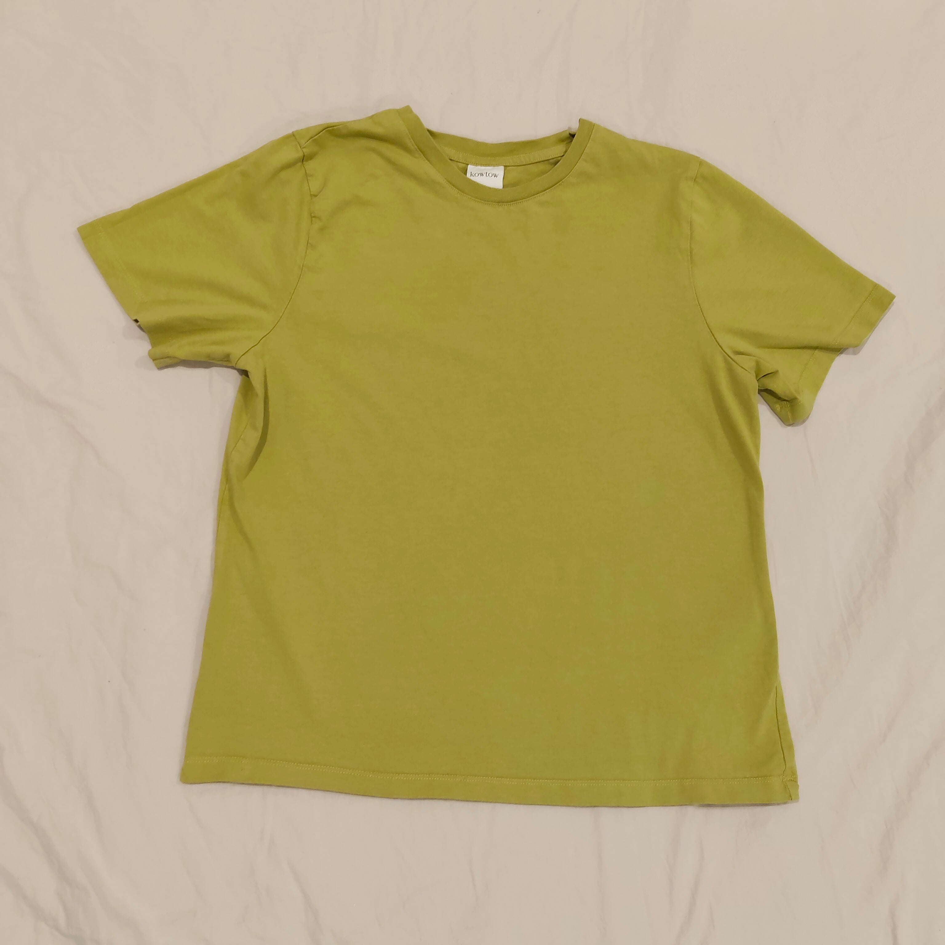 KOWTOW classic tee size S womens Deep Citrus Organic Cotton
