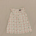 GAP baby top size 6-12m baby girls sleeveless pom-pom