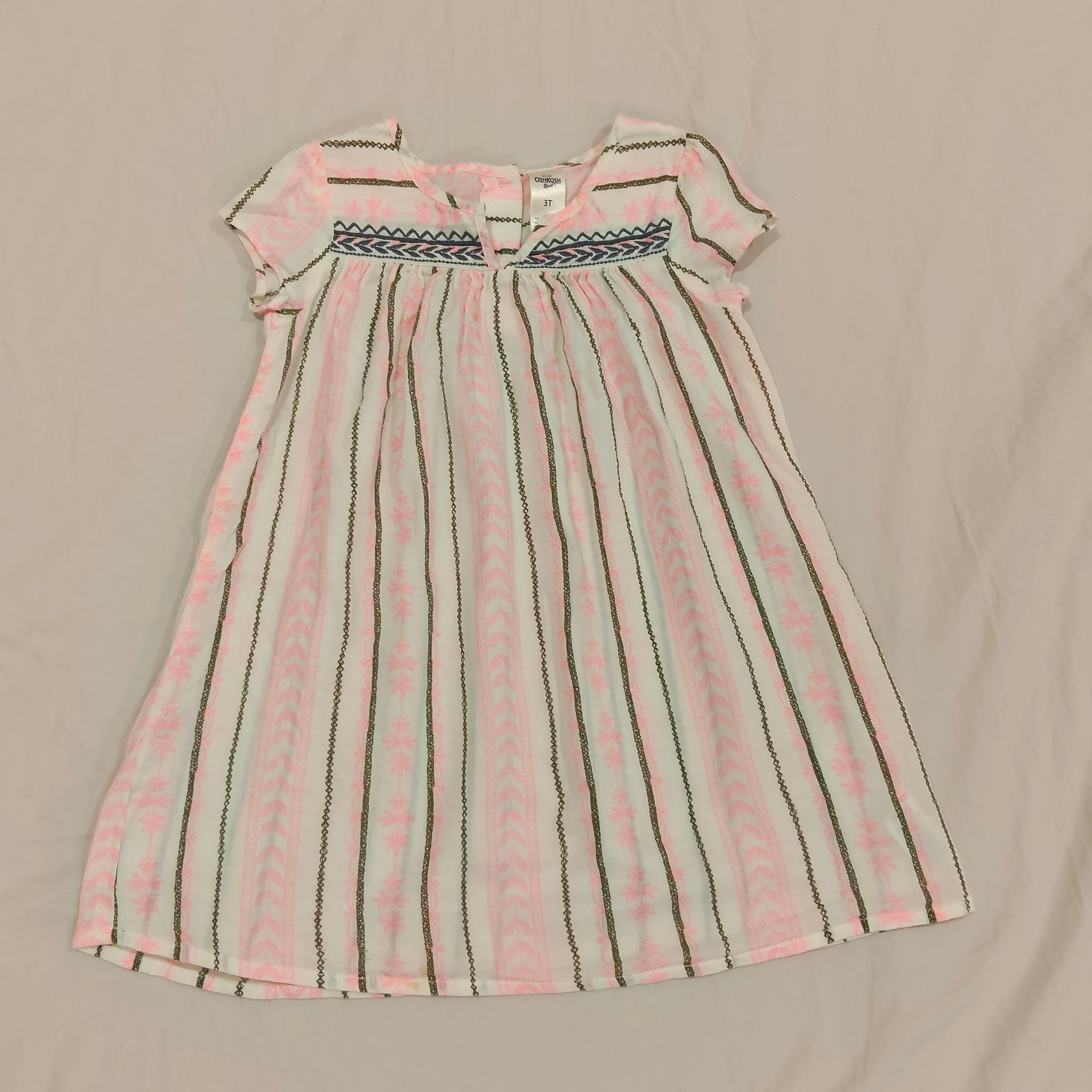 OSHKOSH B'gosh dress size 3yr girls short sleeve