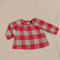 GAP baby top size 12-18m girls gingham