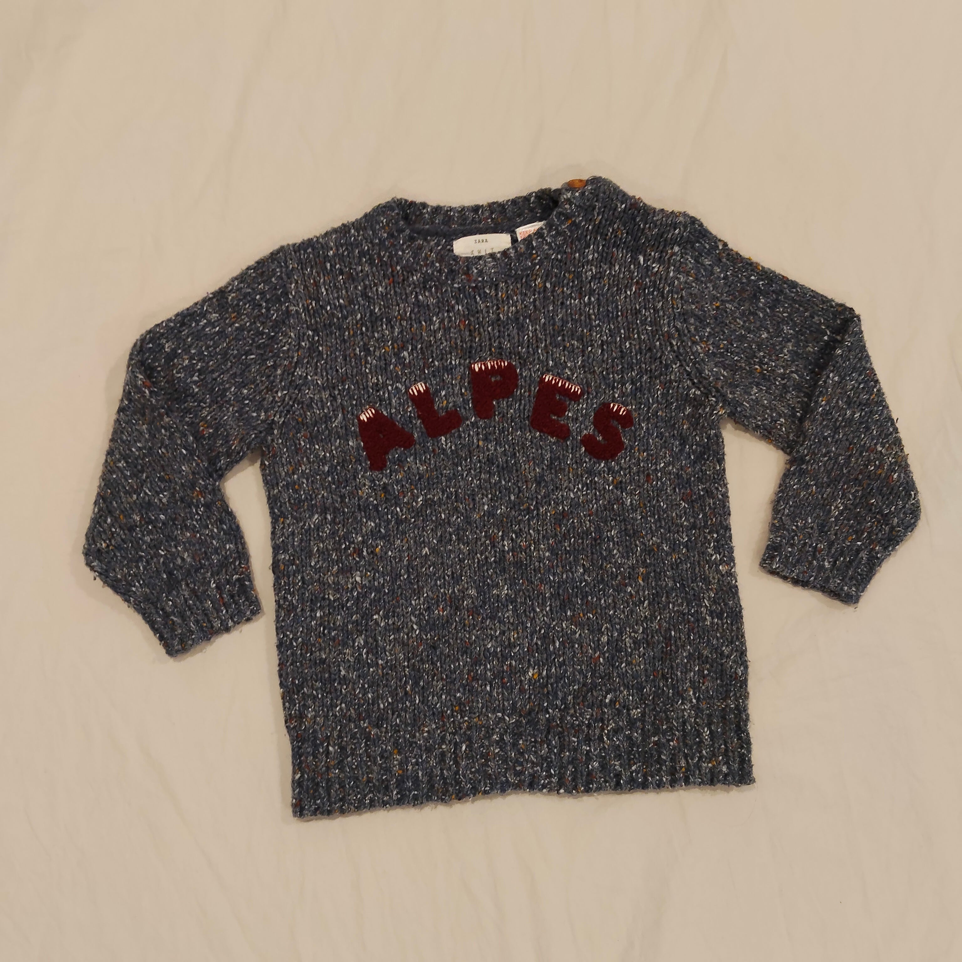 ZARA knit jumper size 3-4y unisex ALPES