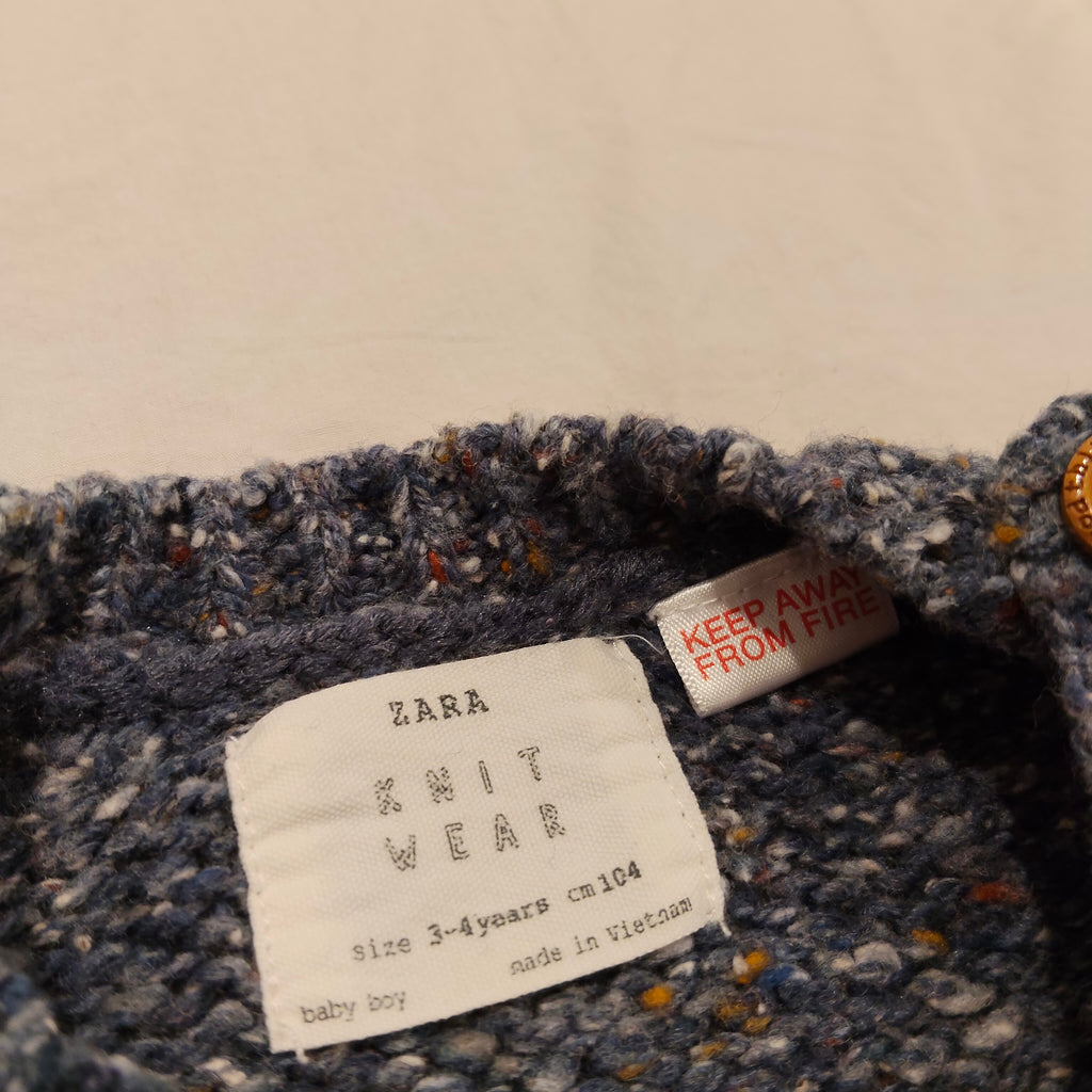 ZARA knit jumper size 3-4y unisex ALPES