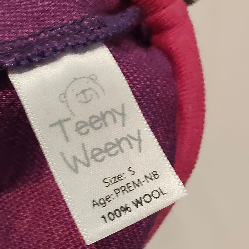 Teeny Weeny 100% MERINO set size Prem-NB