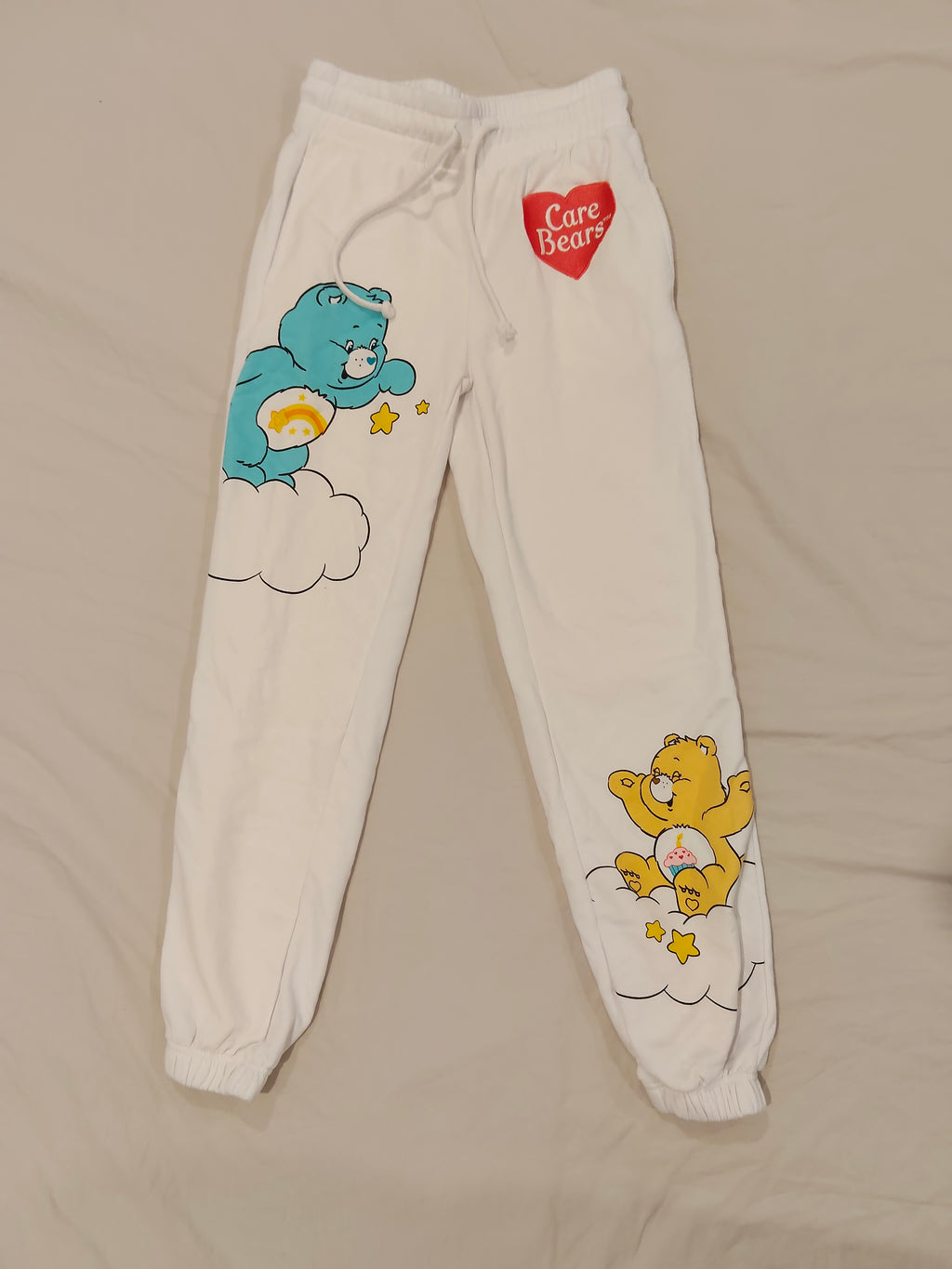 CARE BEAR track pants 12-14yrs girls