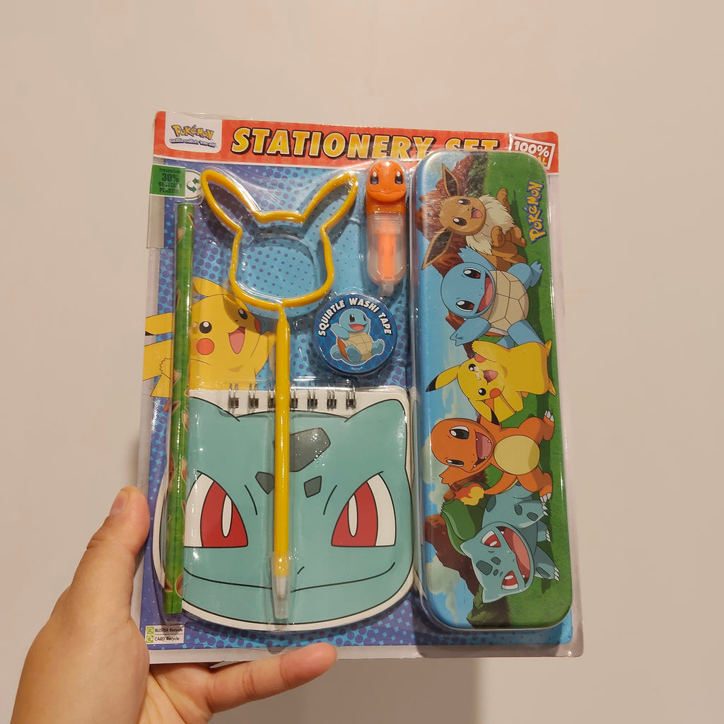 New POKEMON Stationery Set