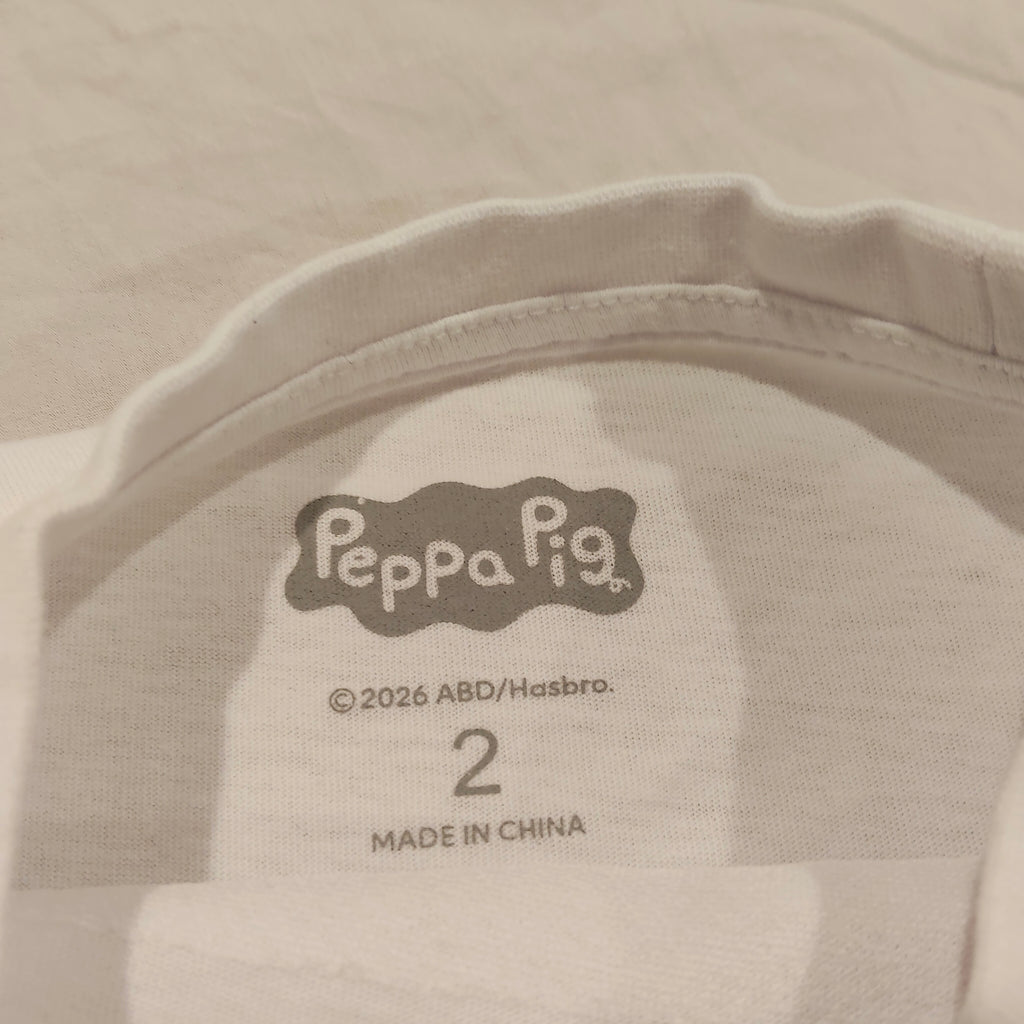 PEPPA PIG top size 2 girls long sleeve