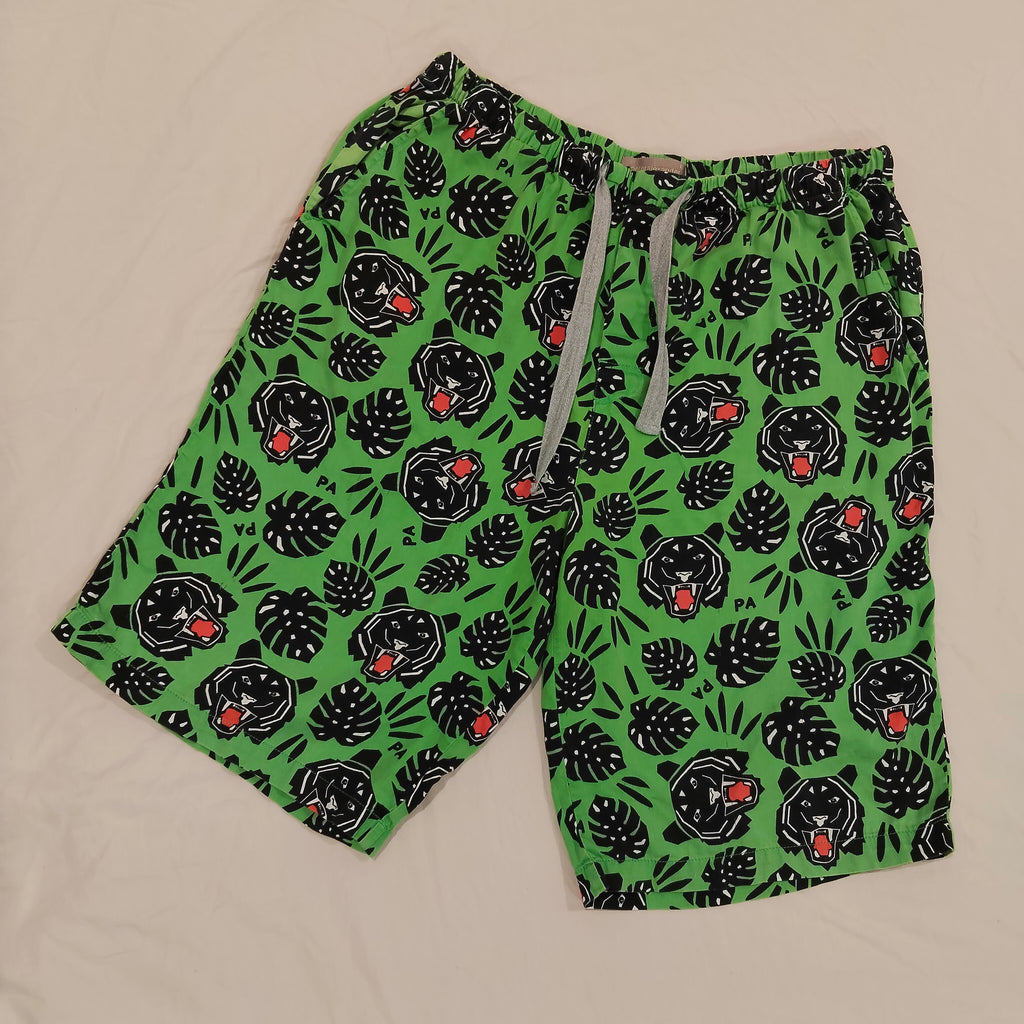 PETER ALEXANDER shorts size L Mens - Tiger Palm Sleep Short Pajama Green