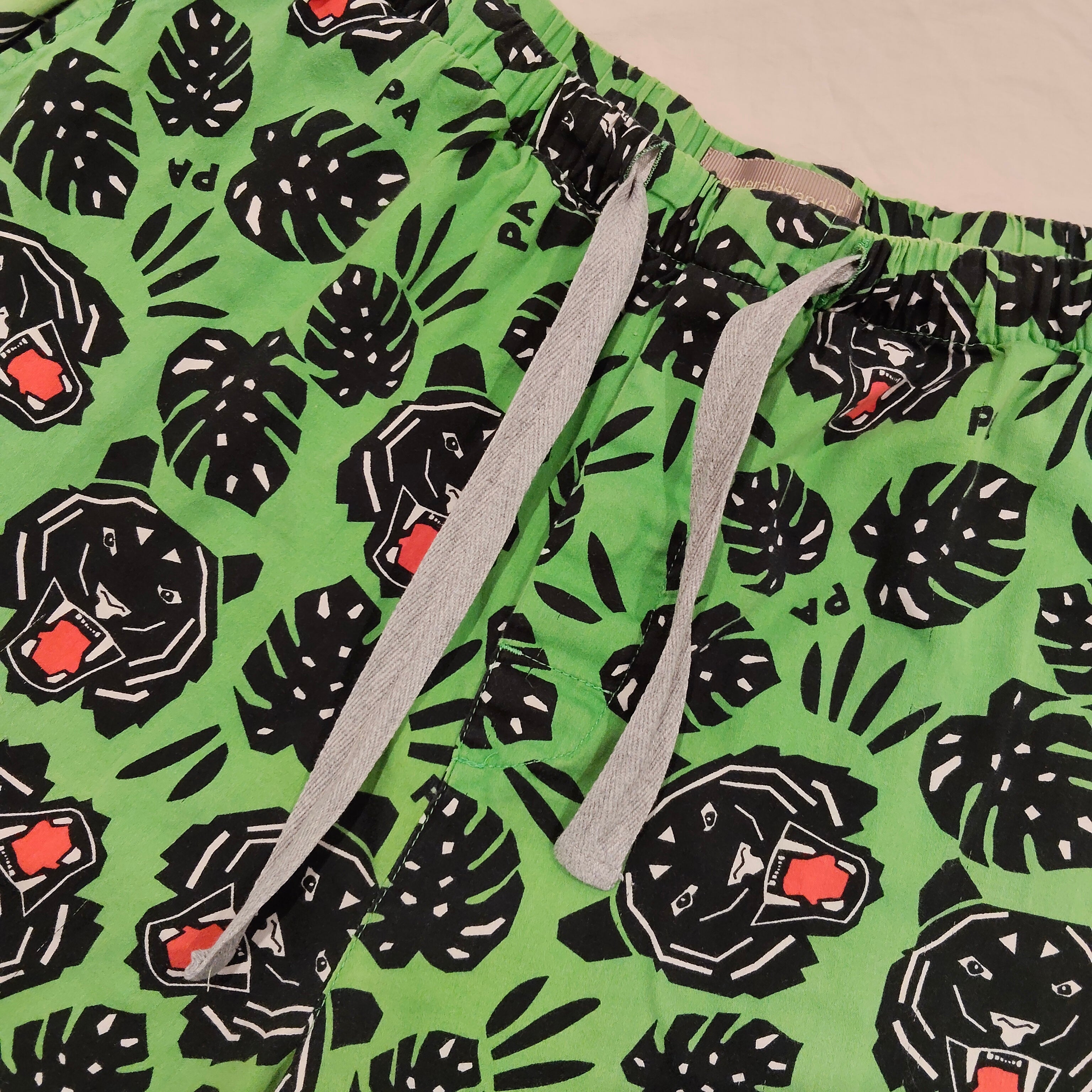 PETER ALEXANDER shorts size L Mens - Tiger Palm Sleep Short Pajama Green