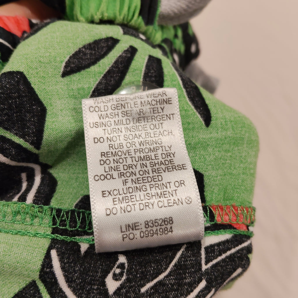 PETER ALEXANDER shorts size L Mens - Tiger Palm Sleep Short Pajama Green