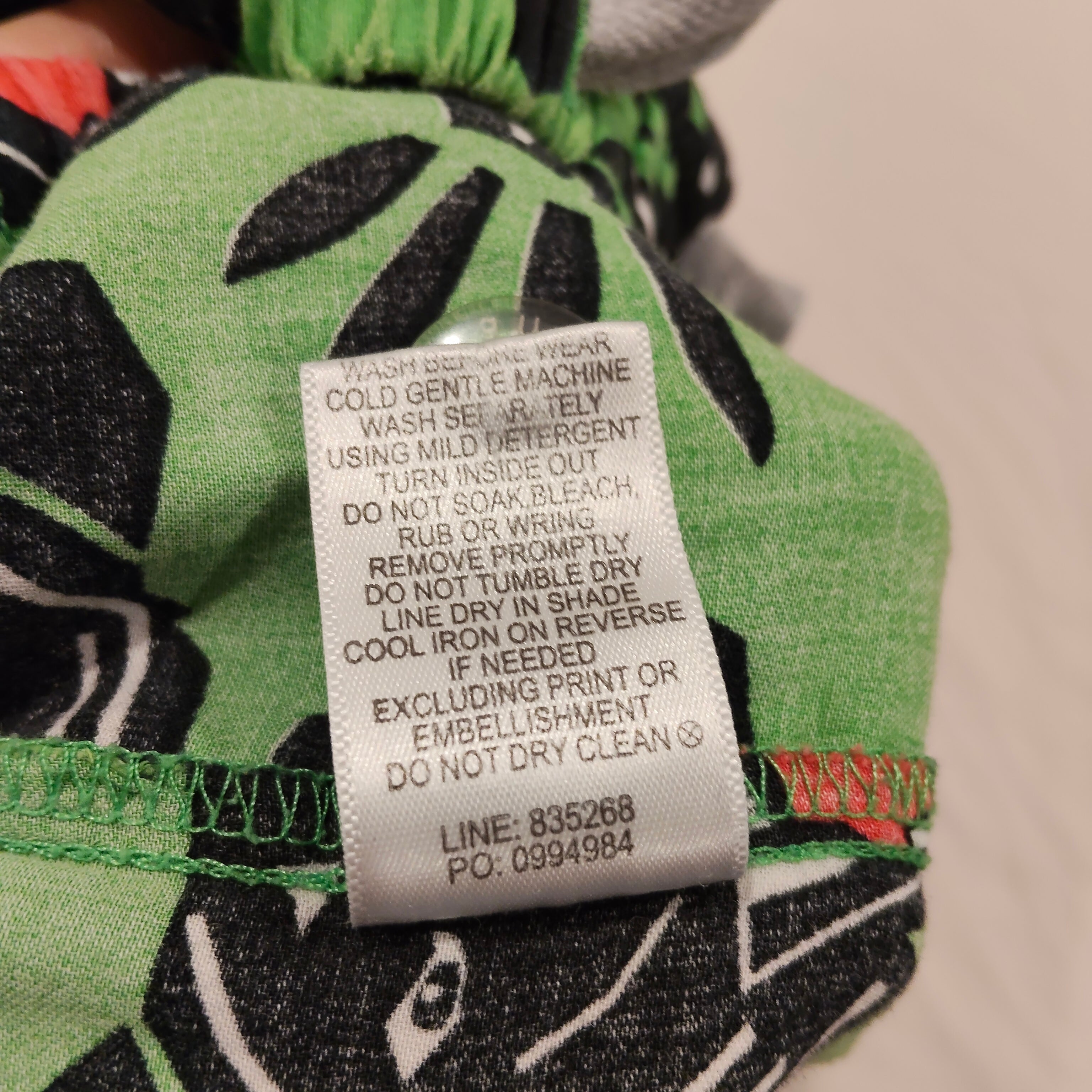 PETER ALEXANDER shorts size L Mens - Tiger Palm Sleep Short Pajama Green