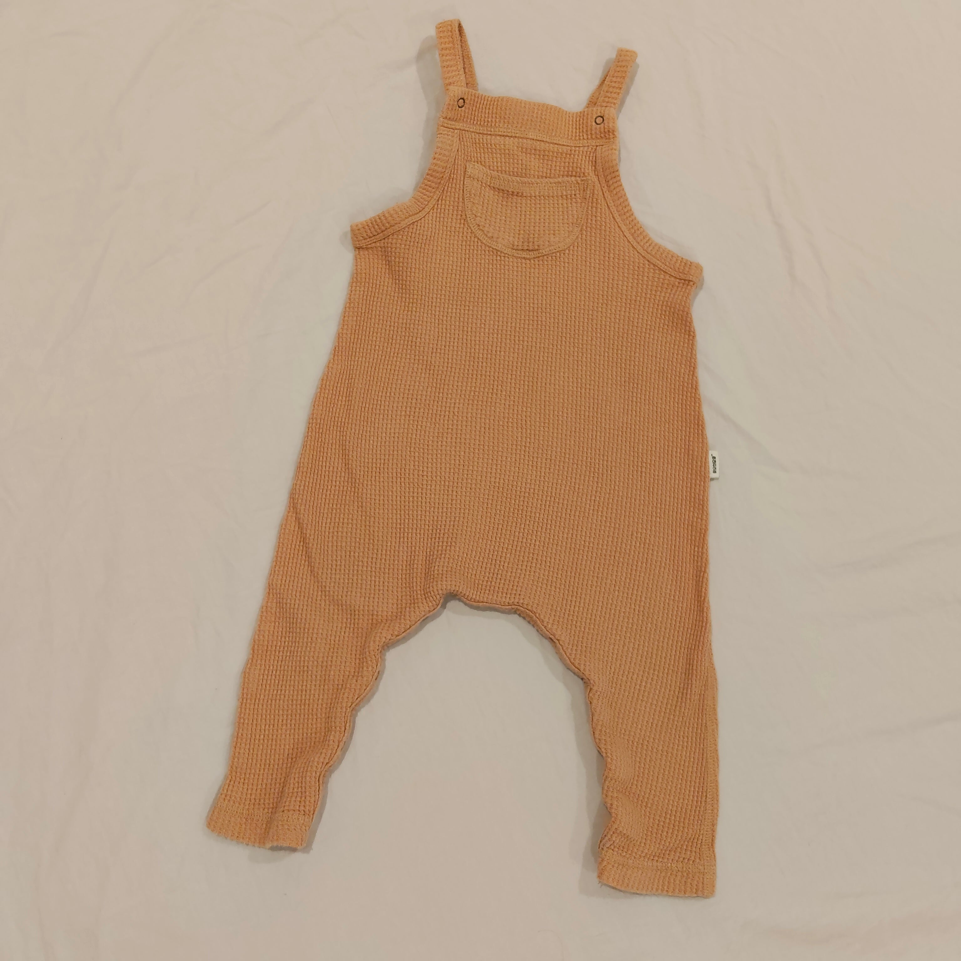 BONDS Overalls size 12-18m babies Colour Cinnamon Waffle