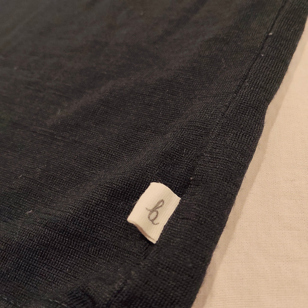 NATURE BABY 100% Merino size 3yrs unisex navy short sleeve