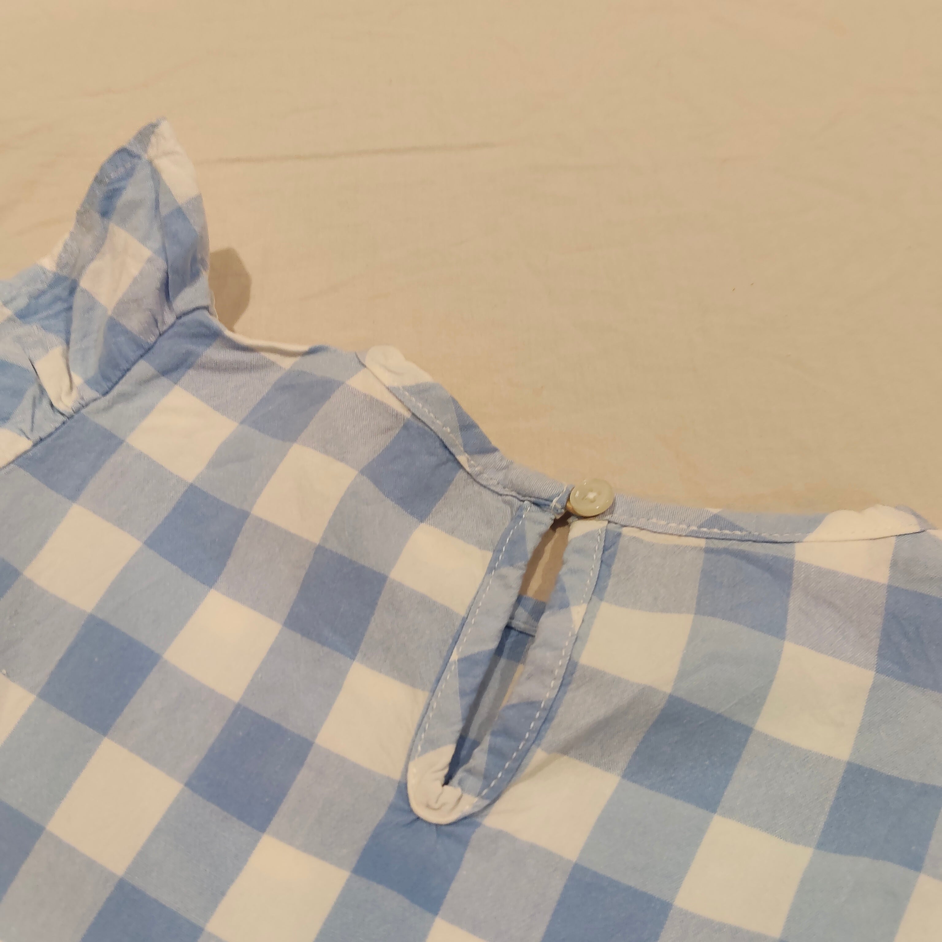 CARTER'S dress size 6 girls blue gingham