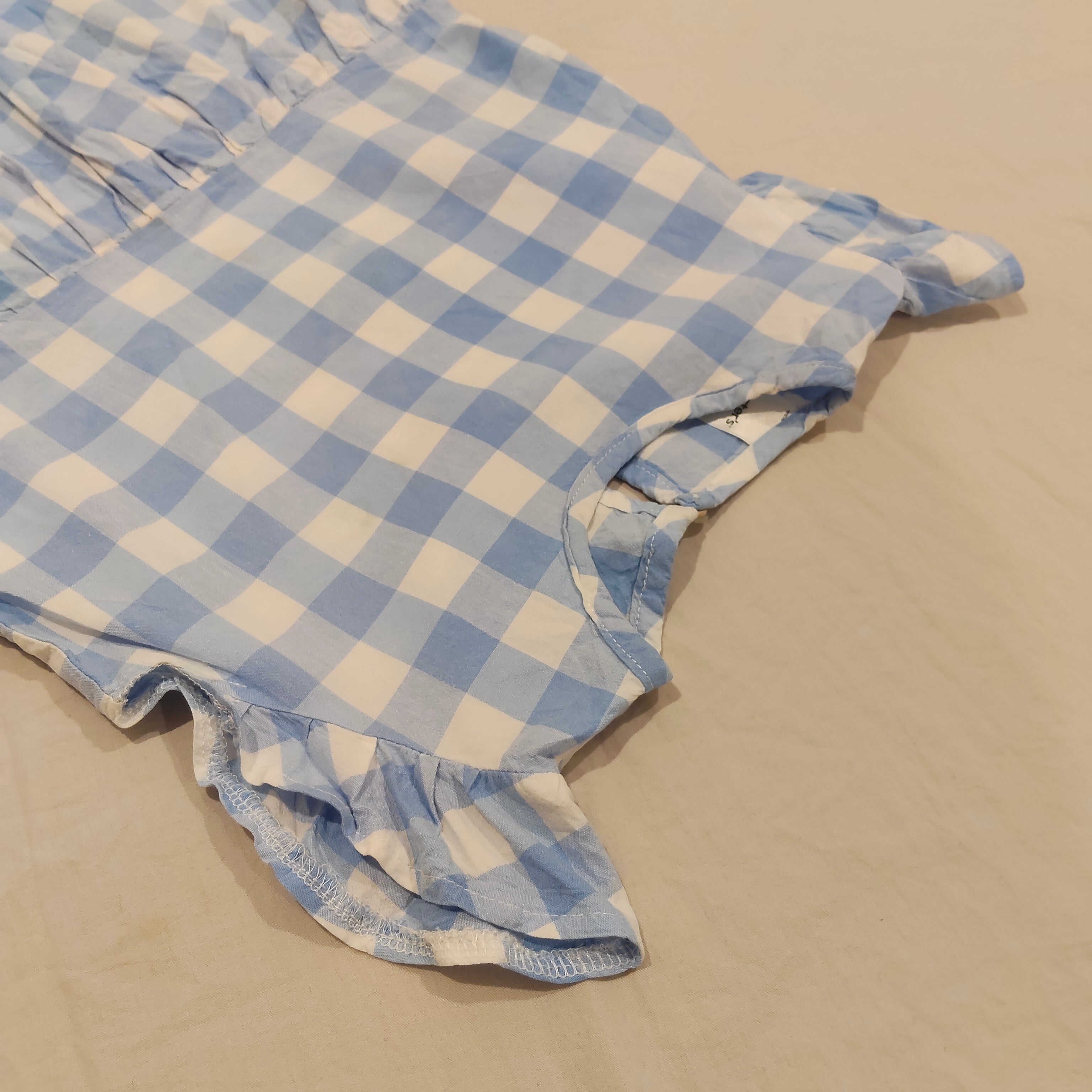 CARTER'S dress size 6 girls blue gingham