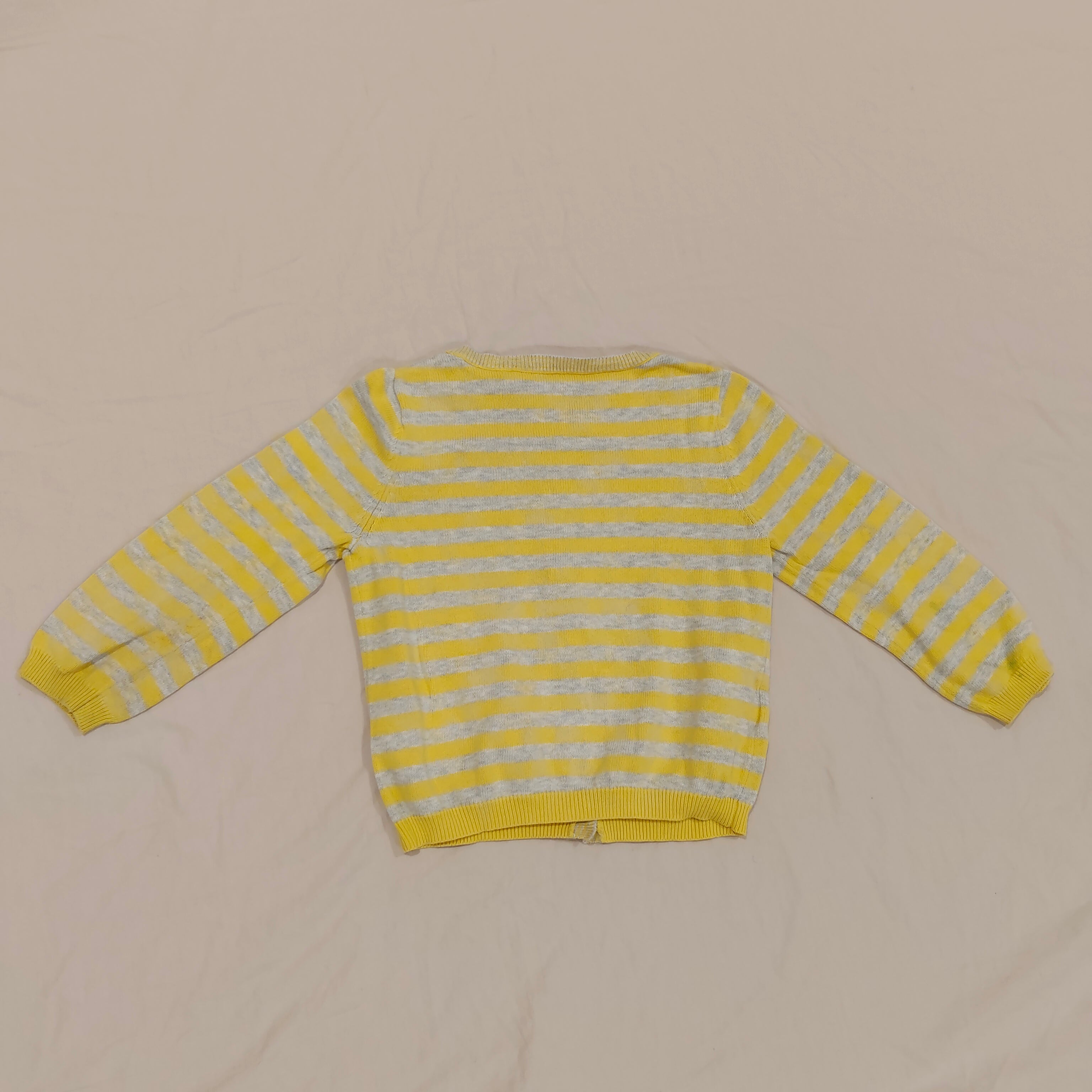 COUNTRY ROAD cardigan size 3yrs girls yellow tripes