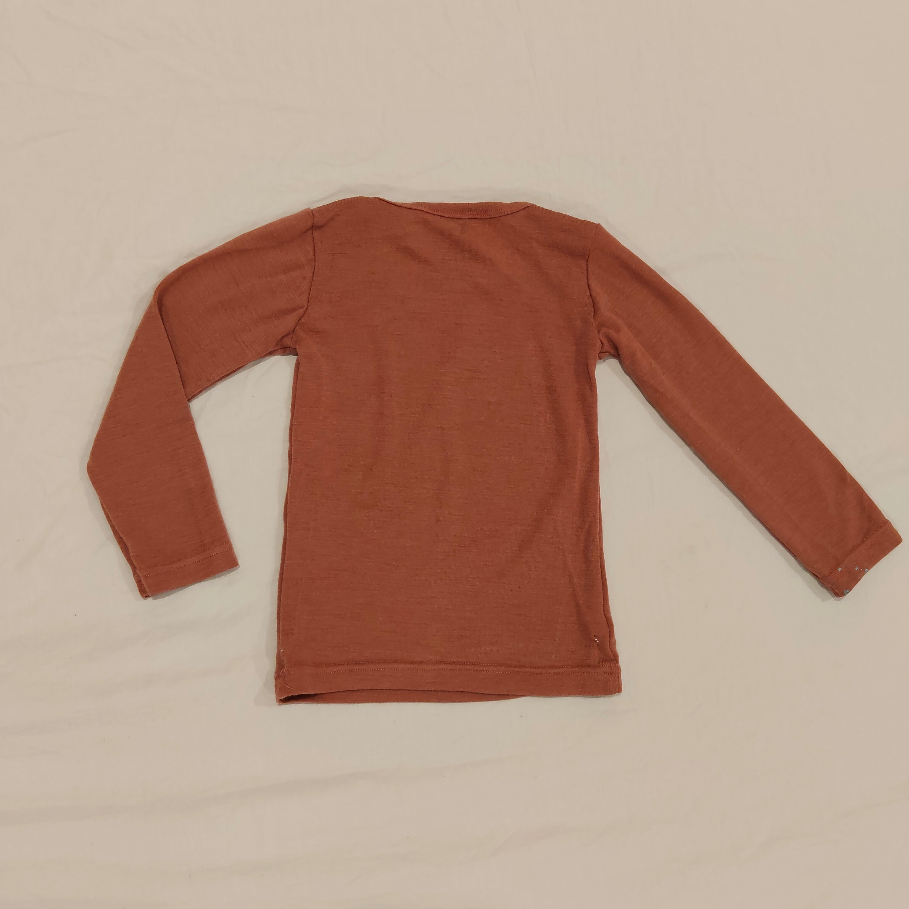 RICOCHET 100% Merino top size 2yrs unisex long sleeve