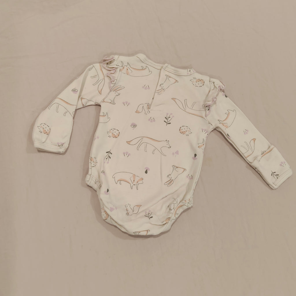 Little Bundle bodysuit size Newborn baby girls long sleeve