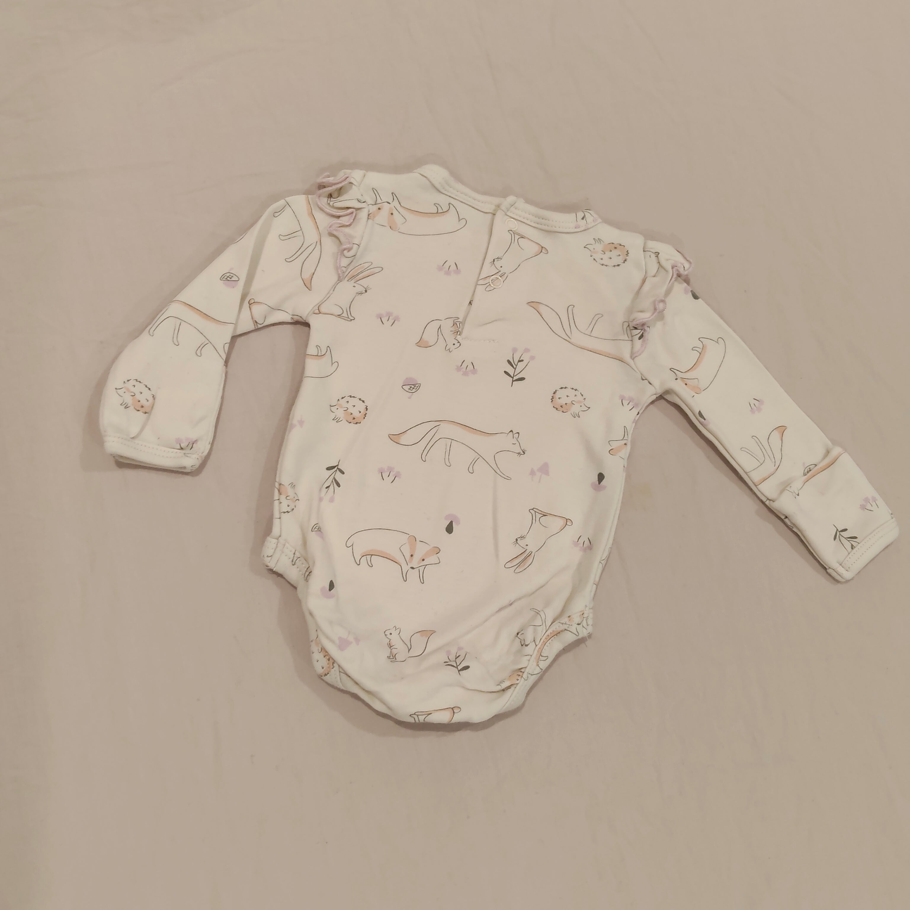 Little Bundle bodysuit size Newborn baby girls long sleeve