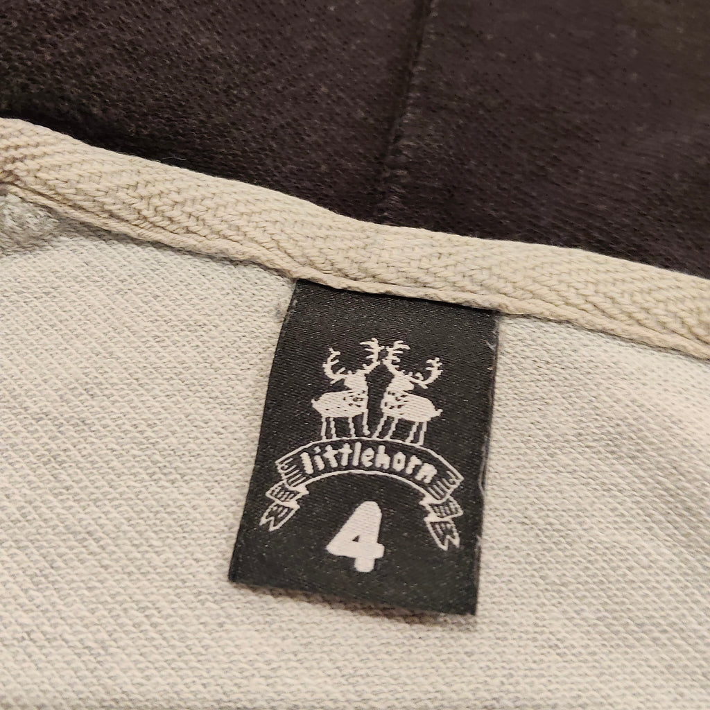 Little Horn zip-up hoodie size 4yrs boys NANANA