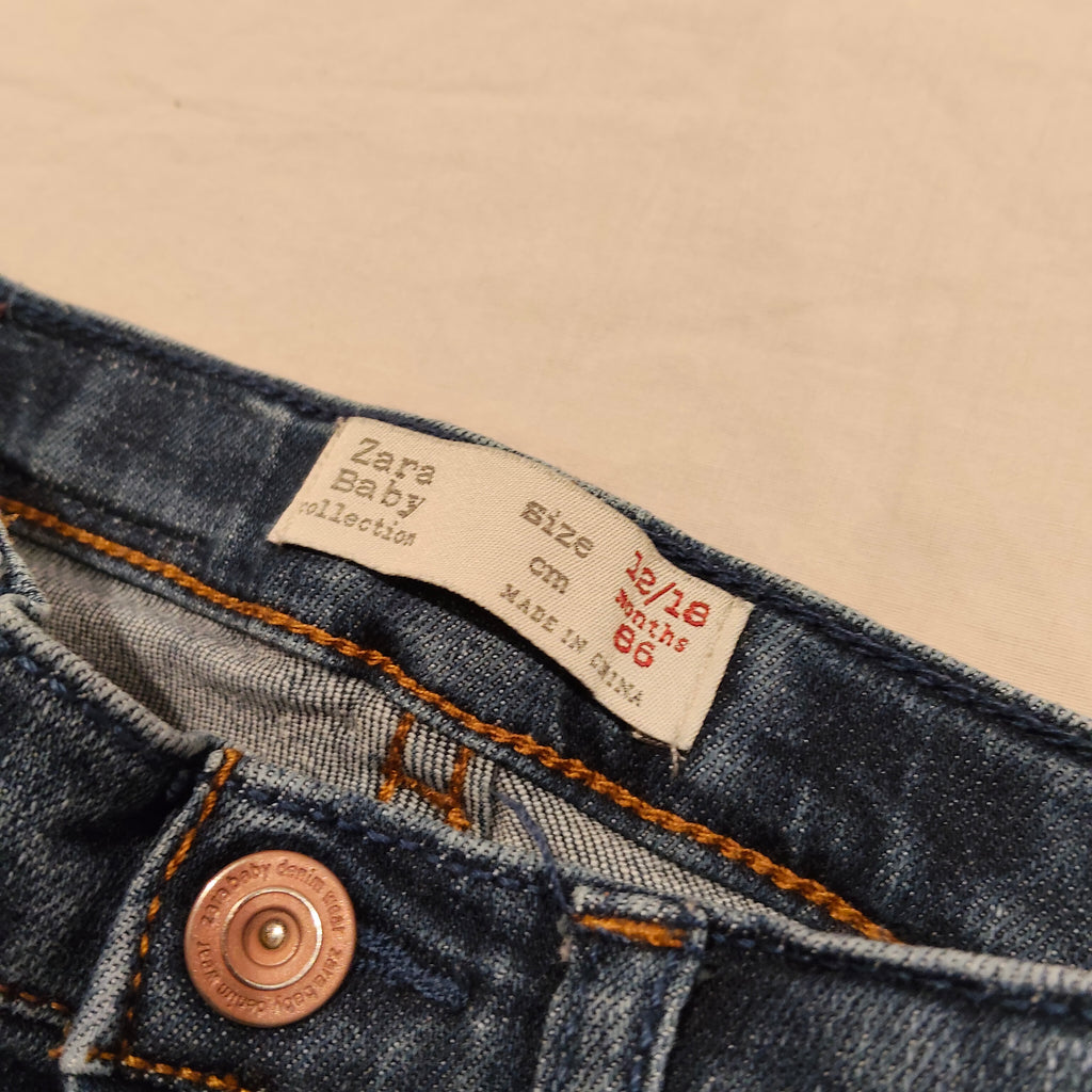 ZARA baby jeans size 12-18m babies