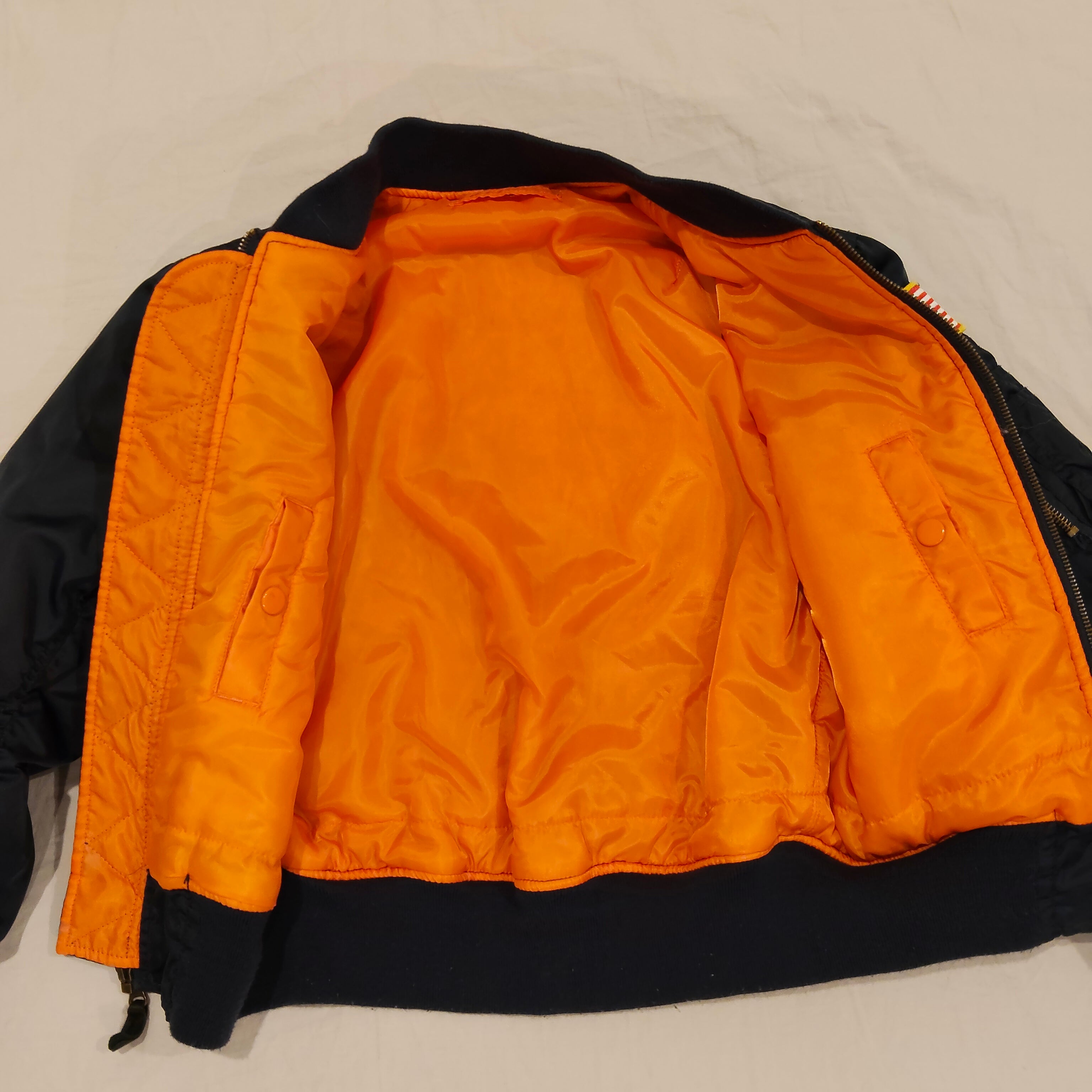 Alpha Industries NASA MA-1 Bomber Jacket size 8yrs boys YS