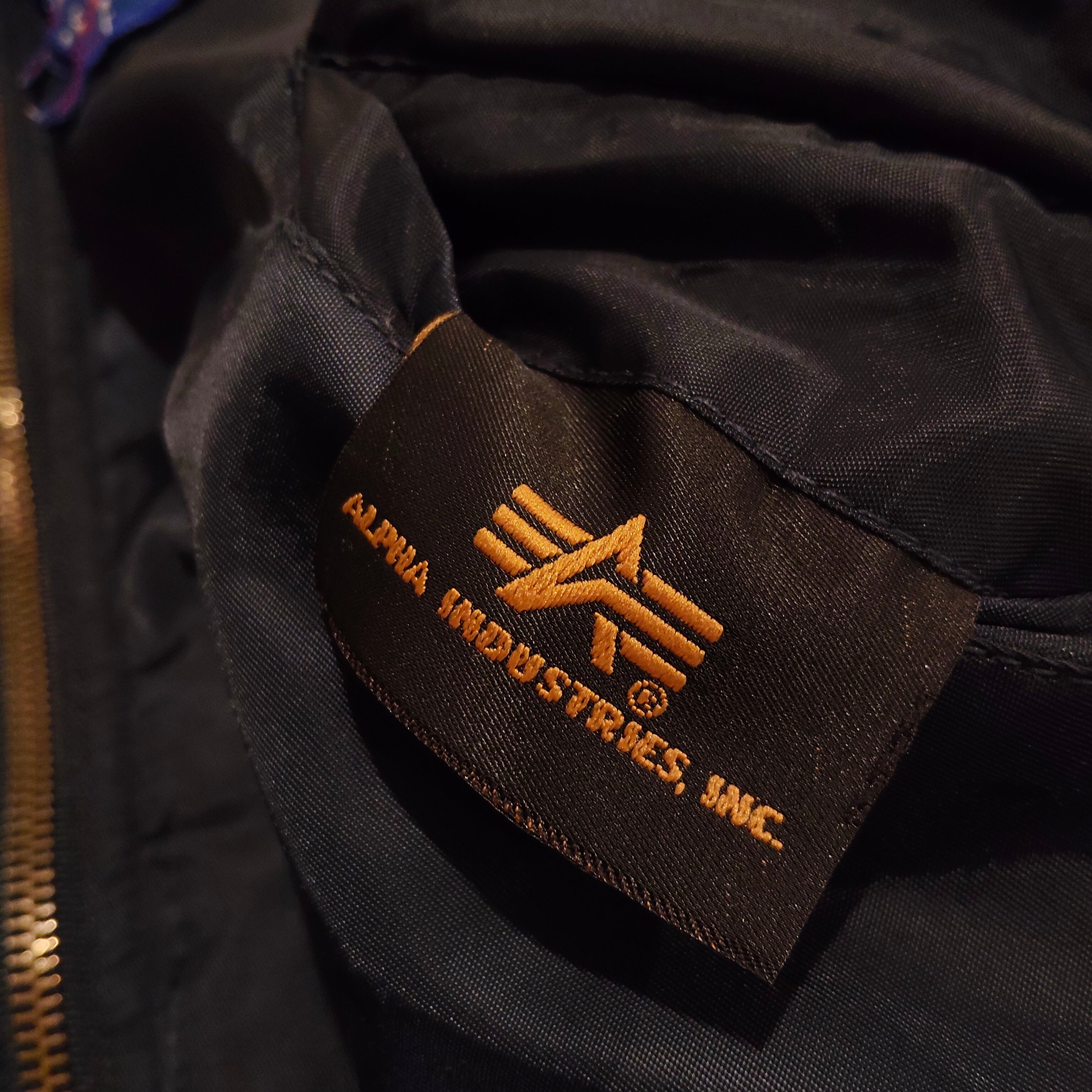 Alpha Industries NASA MA-1 Bomber Jacket size 8yrs boys YS