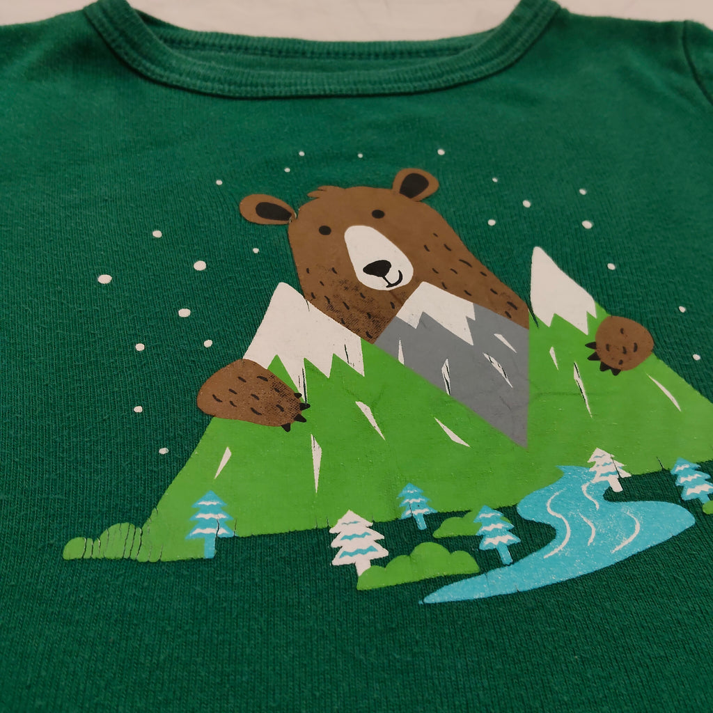 CAT & JACK top size 18M babies long sleeve green