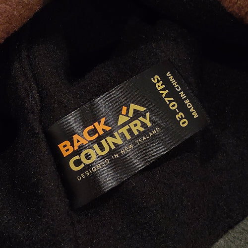 BACKCOUNTRY beanie size 3-7yrs camouflage fleece