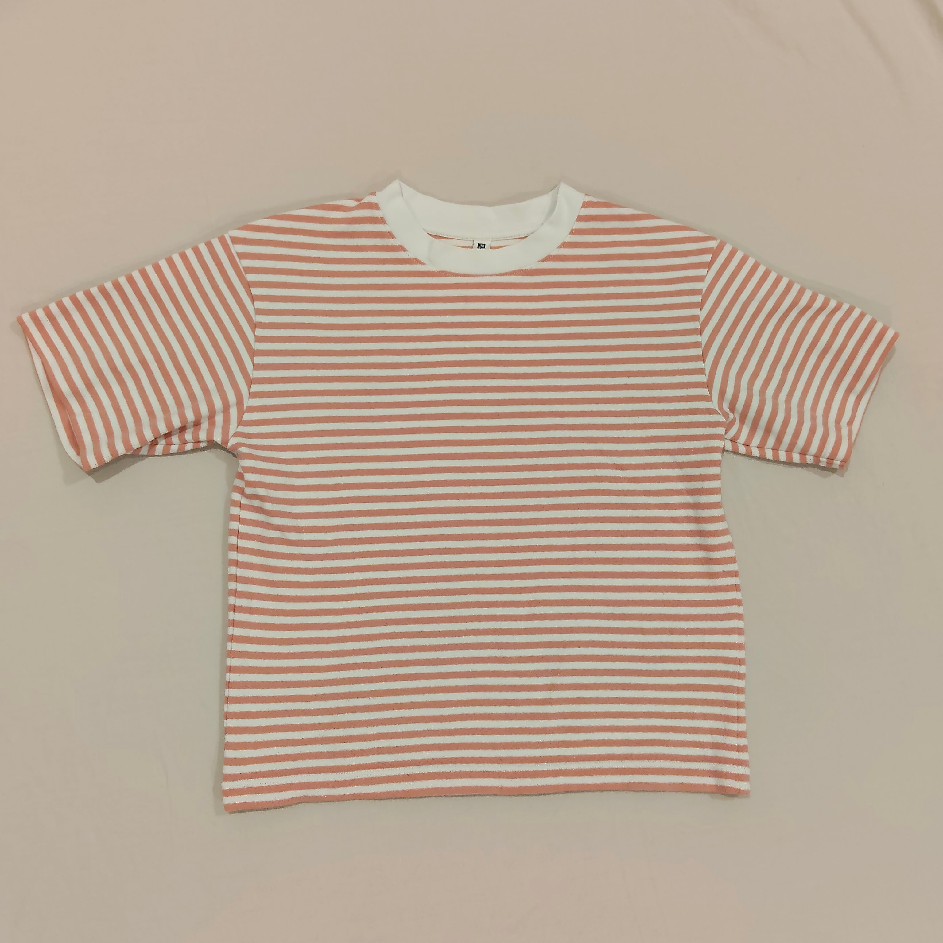 UNIQLO tee size 5-6yrs unisex AIRism Cotton Striped Crew Neck