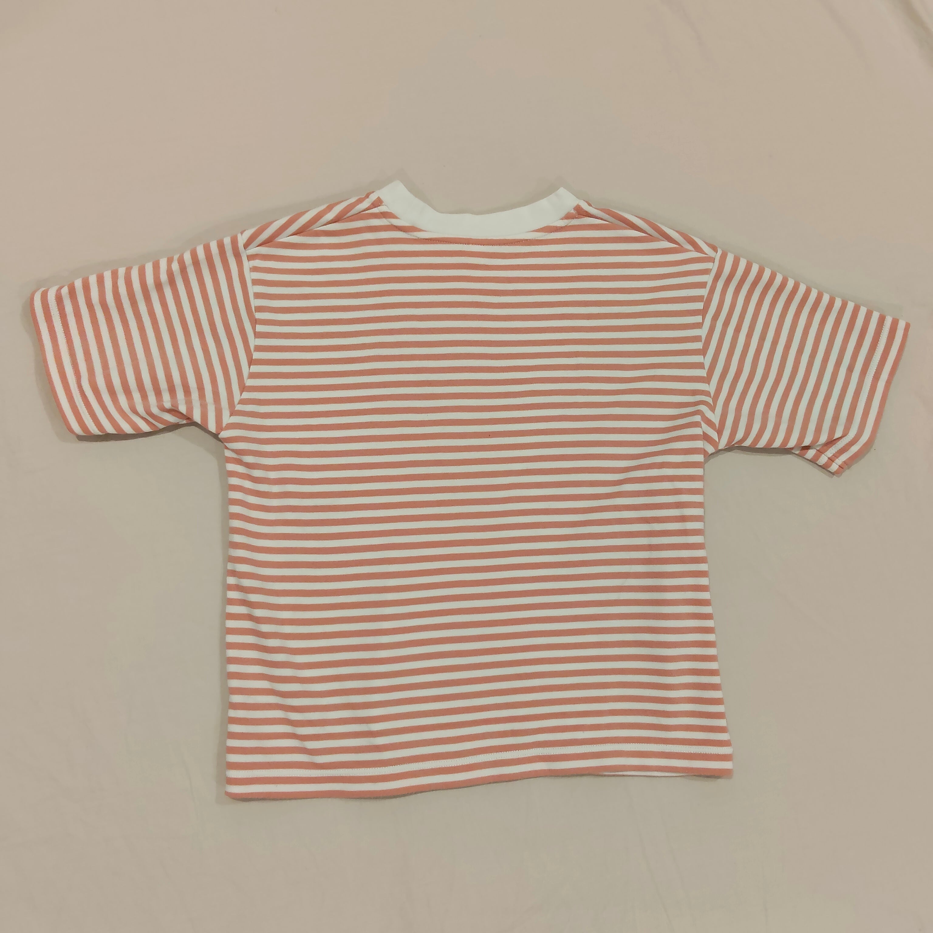 UNIQLO tee size 5-6yrs unisex AIRism Cotton Striped Crew Neck