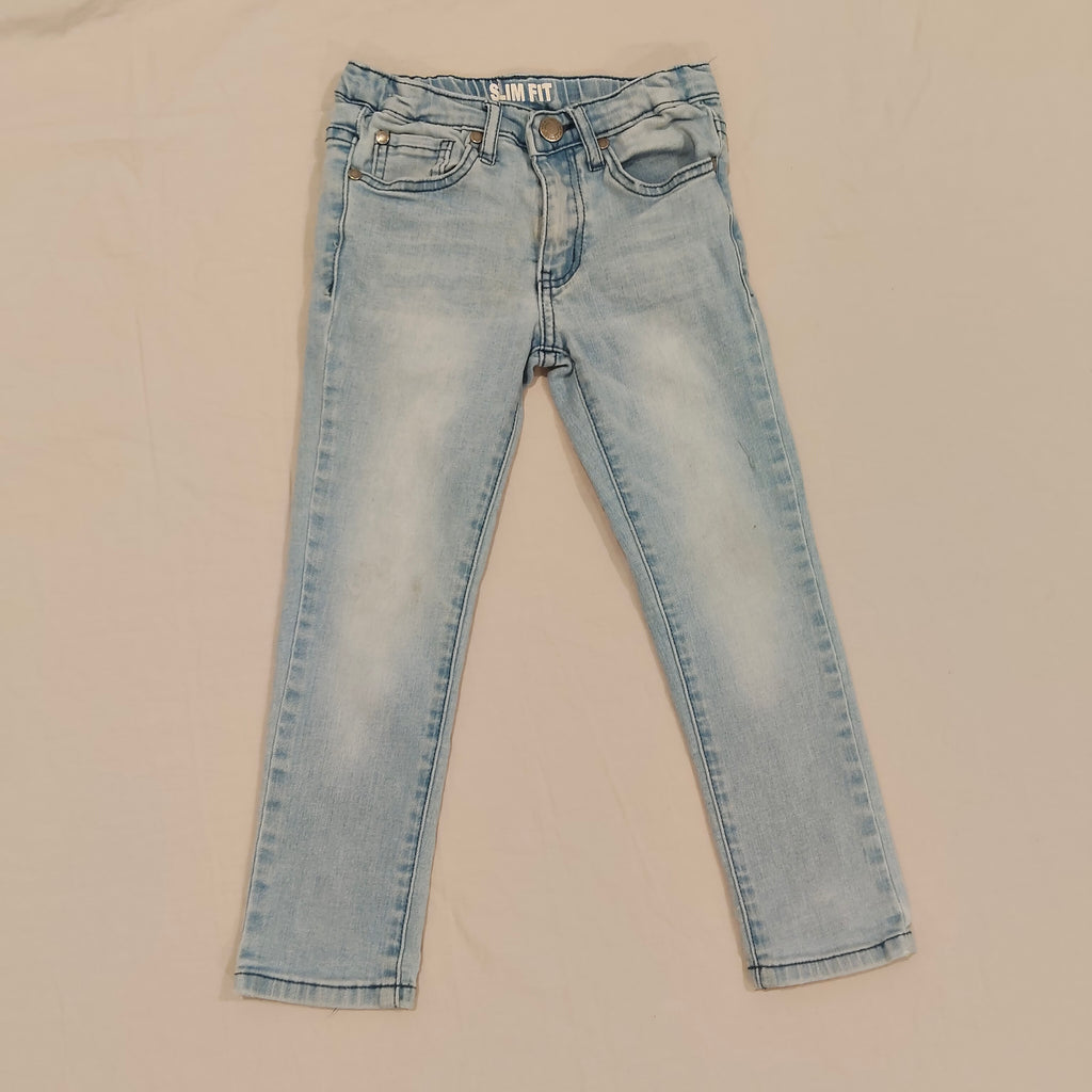 MAC + ELLIE jeans size 4yrs unisex kids Slim Fit Light Blue
