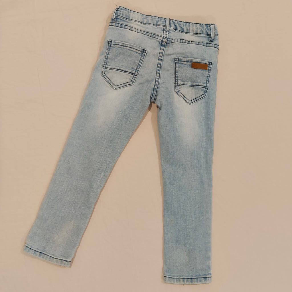 MAC + ELLIE jeans size 4yrs unisex kids Slim Fit Light Blue