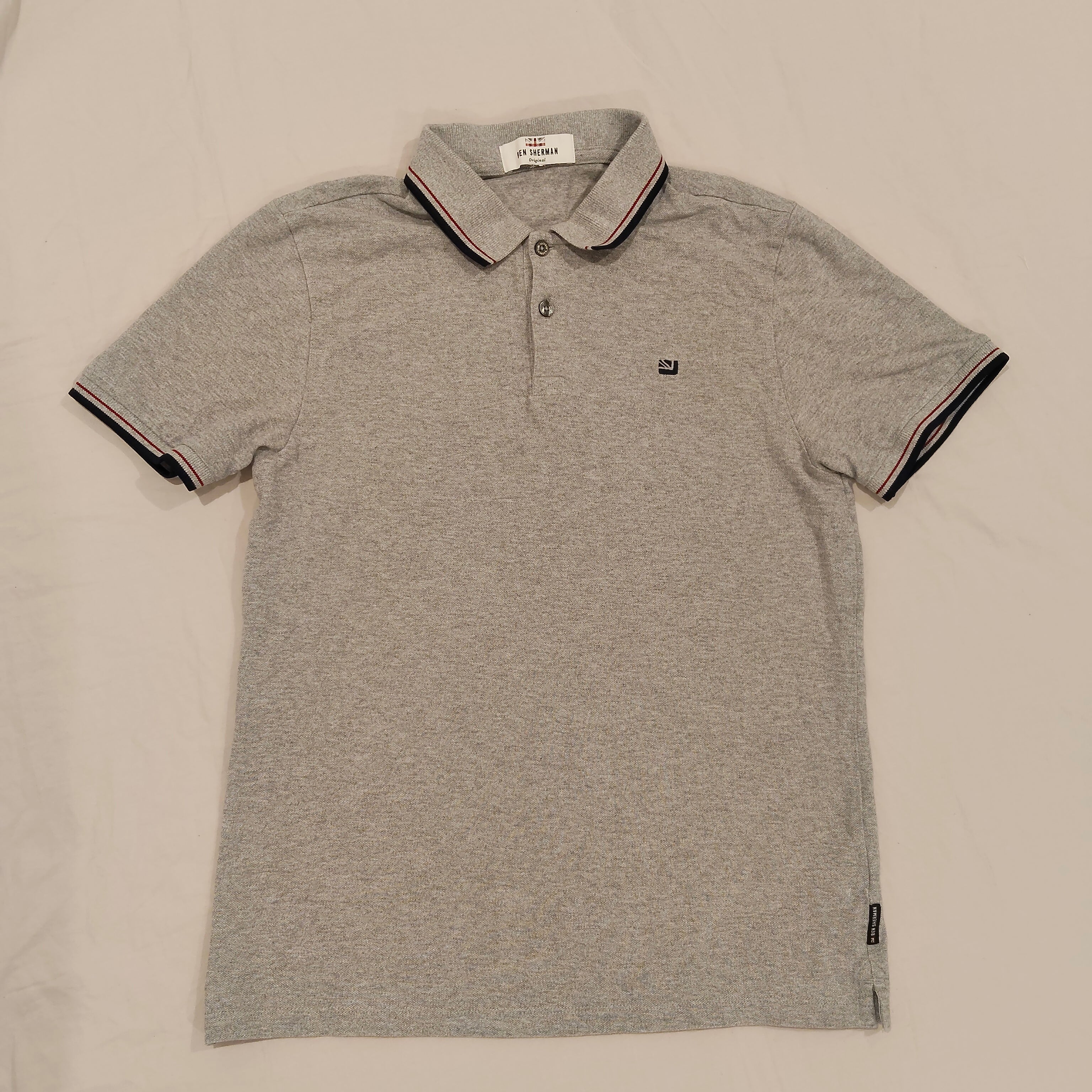BEN SHERMAN polo shirt size Medium Mens short sleeve