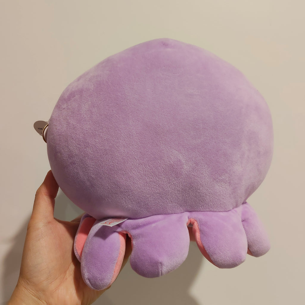 New TY Squishy Beanies Octavia - Purple Octopus Squish 23cm