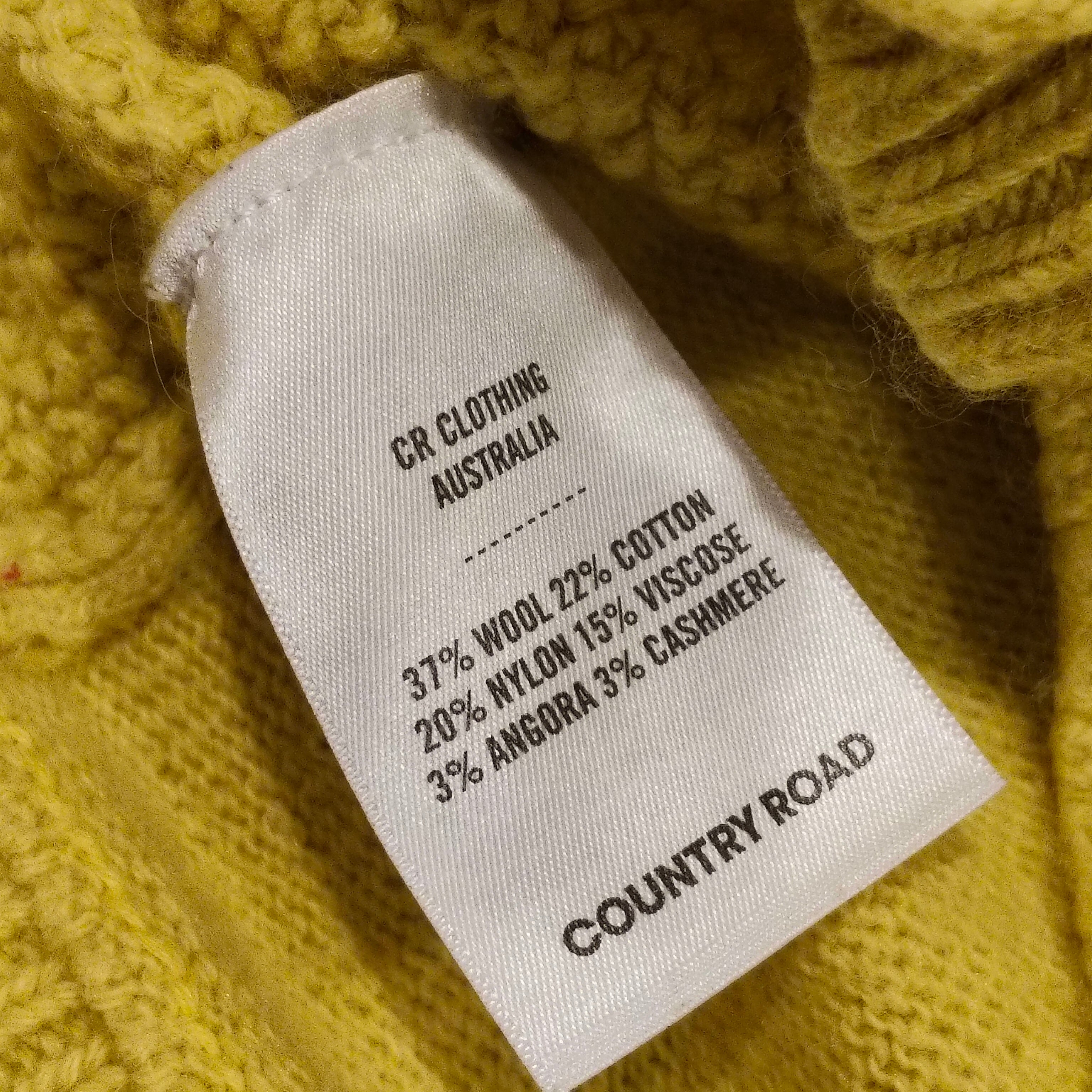 COUNTRY ROAD cardigan size 3-4yrs girls Wool Cashmere Blend