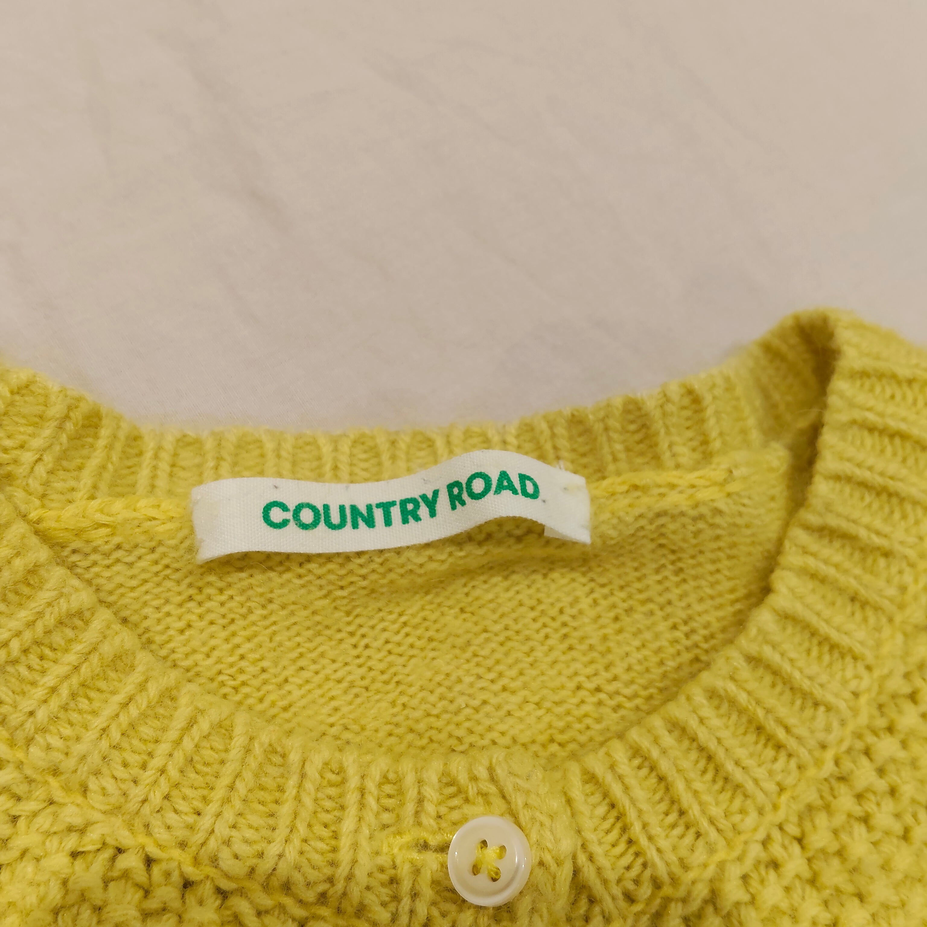 COUNTRY ROAD cardigan size 3-4yrs girls Wool Cashmere Blend