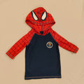 DISNEY Spider-Man Hooded Rash Guard size 4-5yrs Boys swimwear