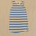 HUFFER tank dress size 12-14yrs girls blue and white sleeveless