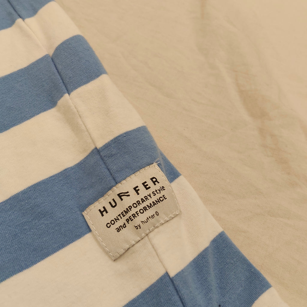 HUFFER tank dress size 12-14yrs girls blue and white sleeveless
