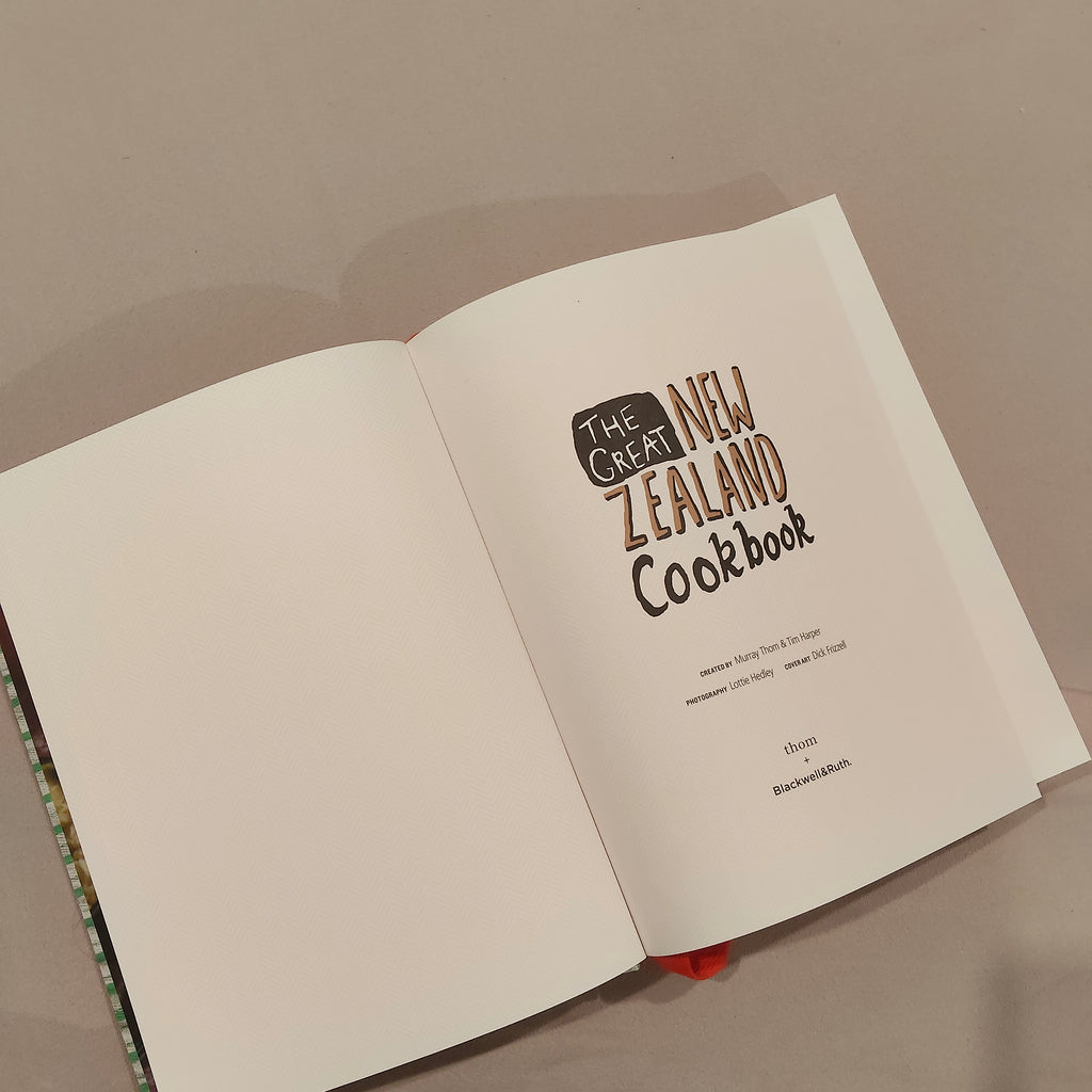 The Great New Zealand Cookbook Hardcover
