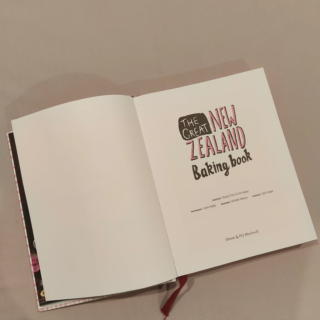 The Great New Zealand Baking Book Hardcover